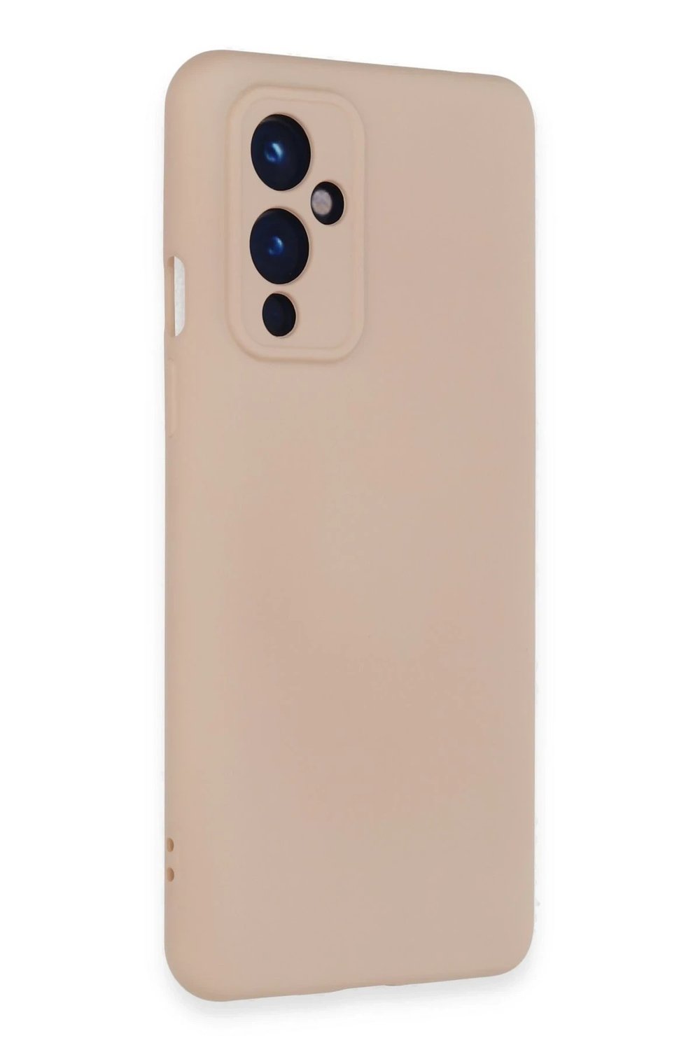 Mey İthalat®  One Plus 9 Kılıf Nano içi Kadife Silikon - Pudra