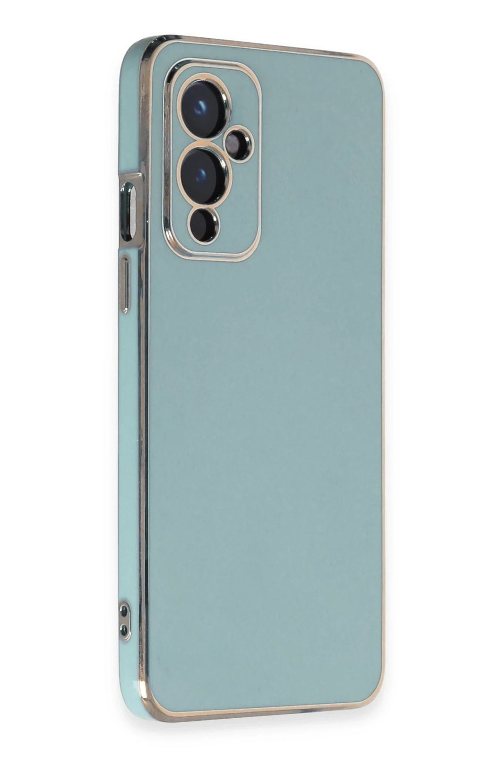 Mey İthalat®  One Plus 9 Kılıf Volet Silikon - Açık Yeşil