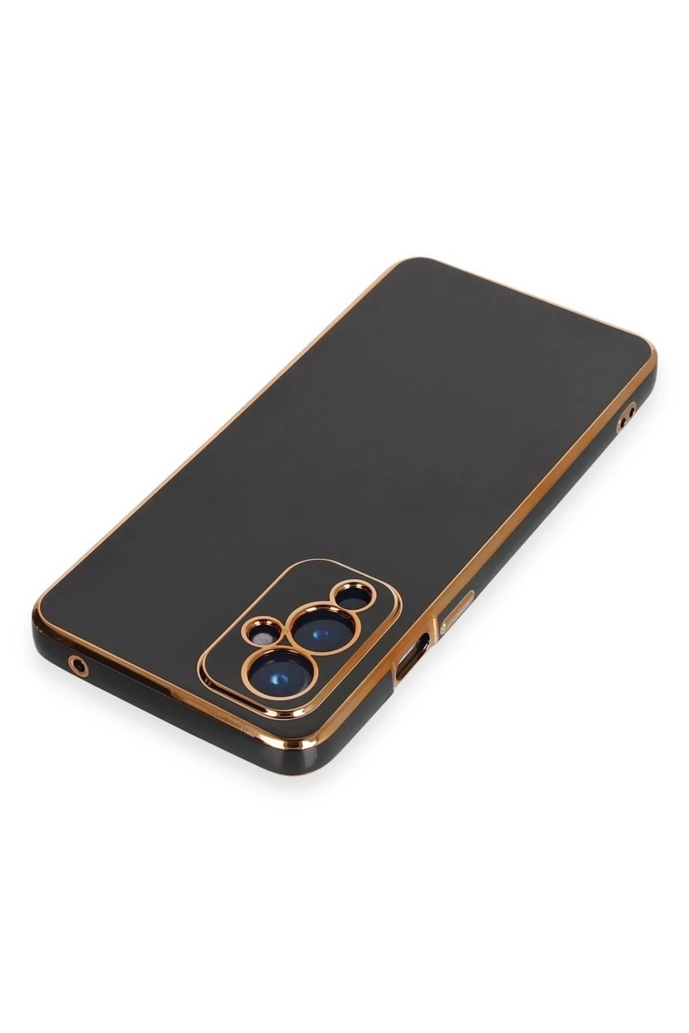 Mey İthalat®  One Plus 9 Kılıf Volet Silikon - Siyah