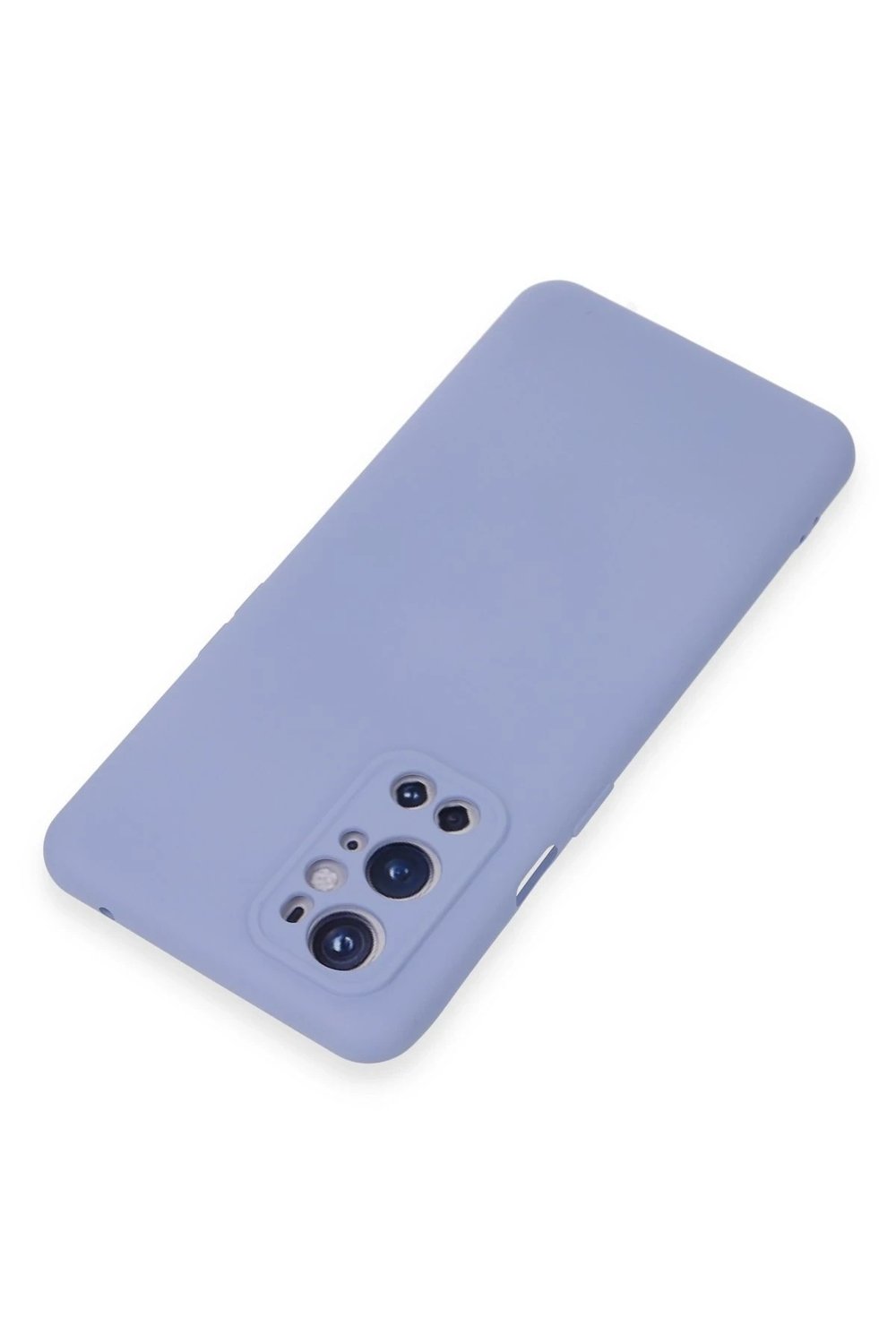 Mey İthalat®  One Plus 9 Pro Kılıf Nano içi Kadife Silikon - Lila