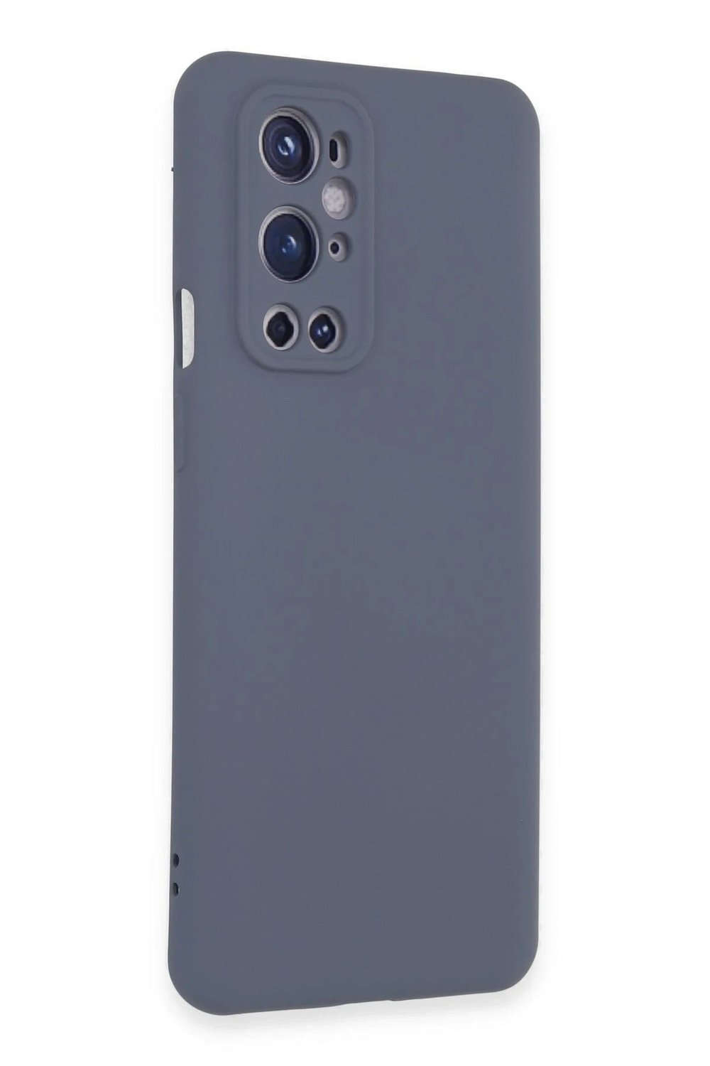 Mey İthalat®  One Plus 9 Pro Kılıf Nano içi Kadife Silikon - Gri