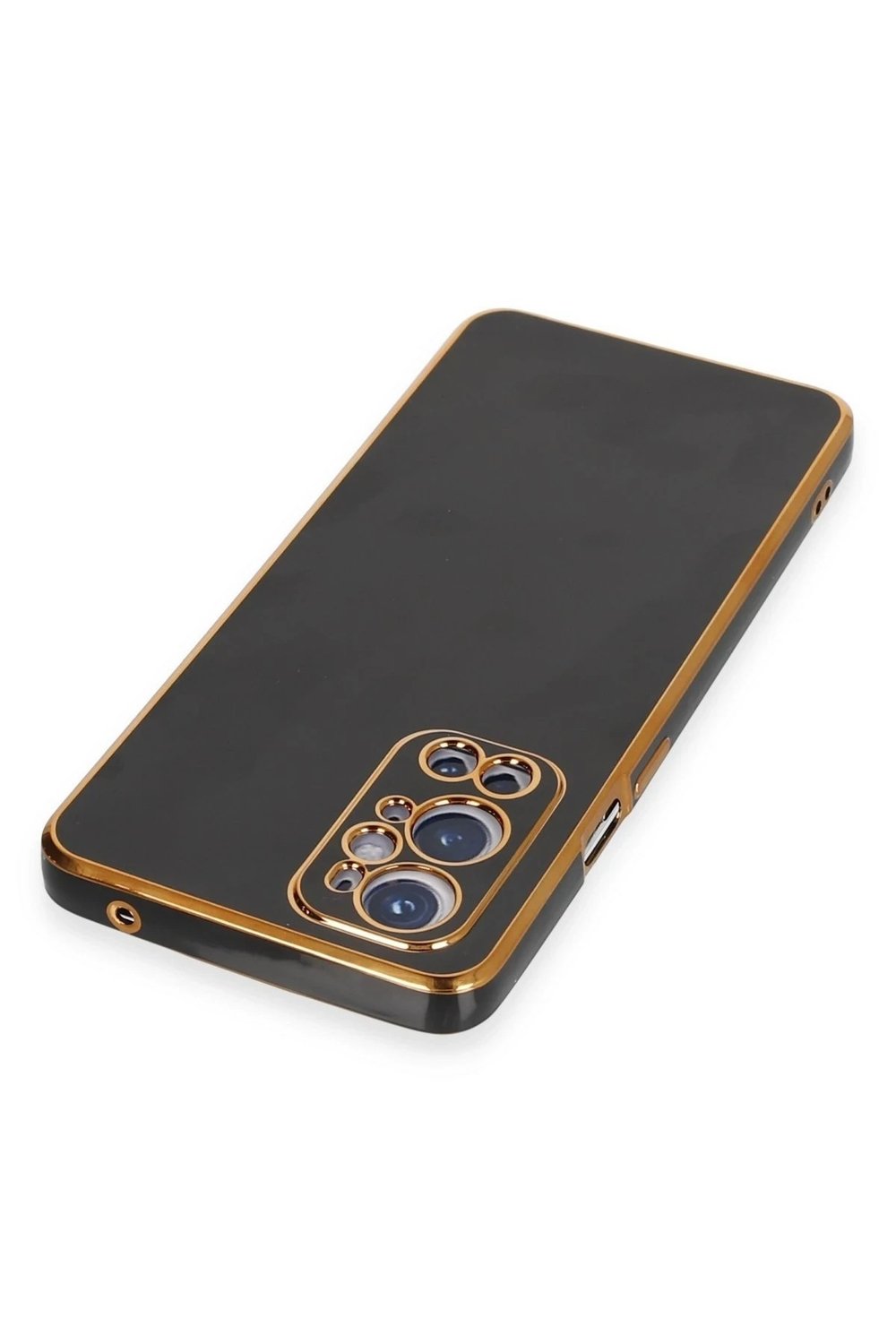 Mey İthalat®  One Plus 9 Pro Kılıf Volet Silikon - Siyah