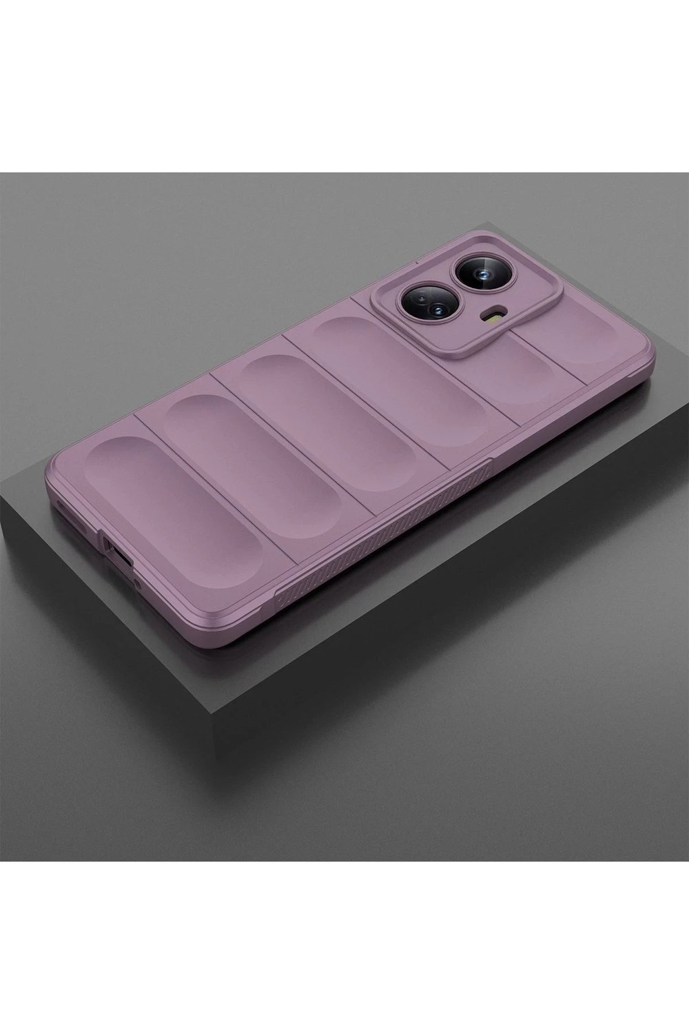 Mey İthalat®  Realme 10 Pro 5G Kılıf Optimum Silikon - Mor