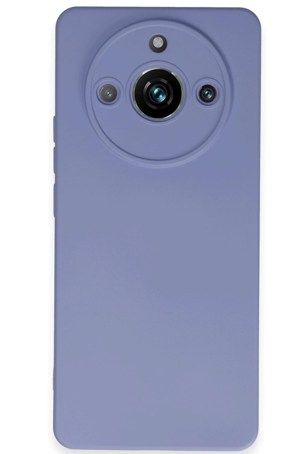 Mey İthalat®  Realme 11 Pro Kılıf Nano içi Kadife Silikon - Lila
