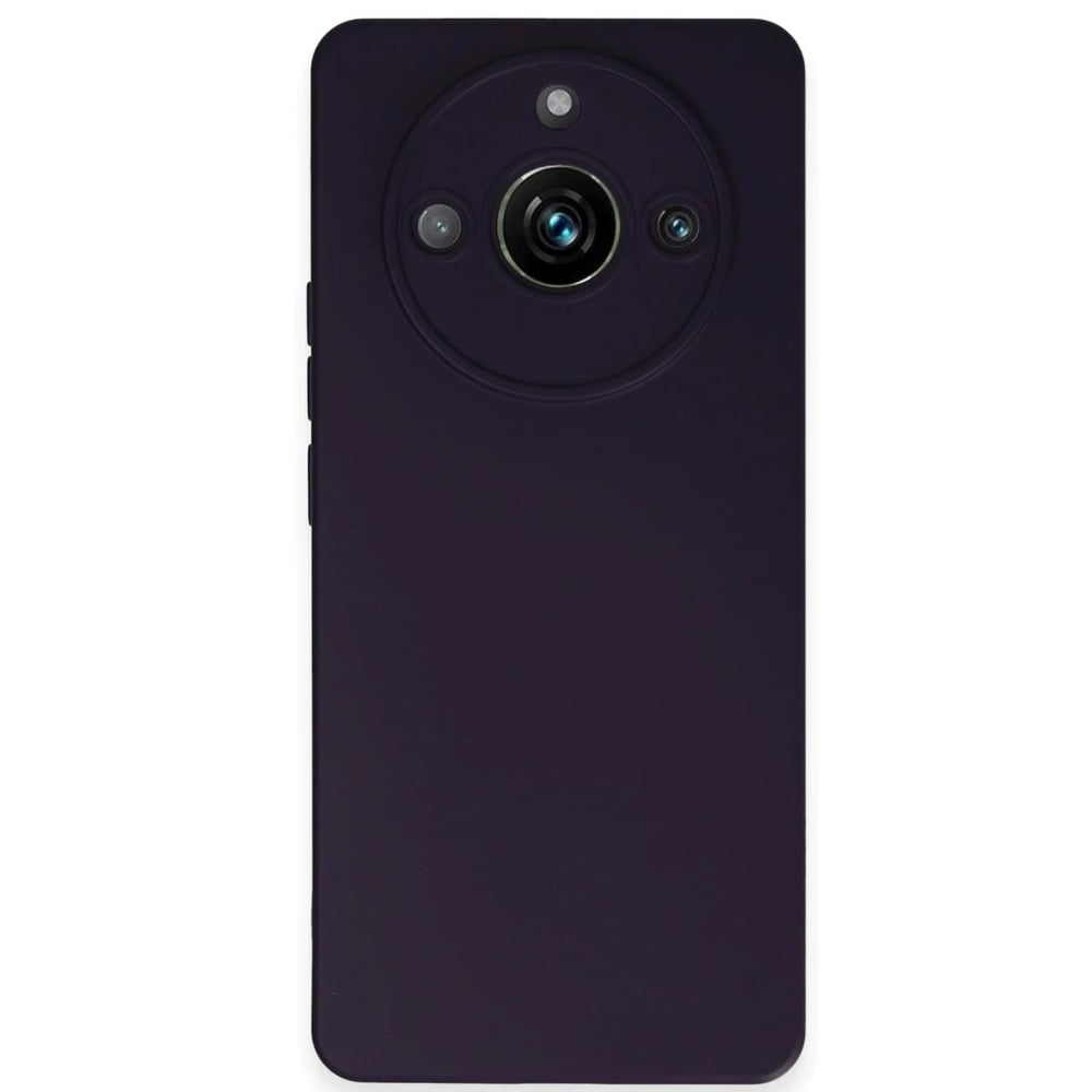 Mey İthalat®  Realme 11 Pro Kılıf Nano içi Kadife Silikon - Mor