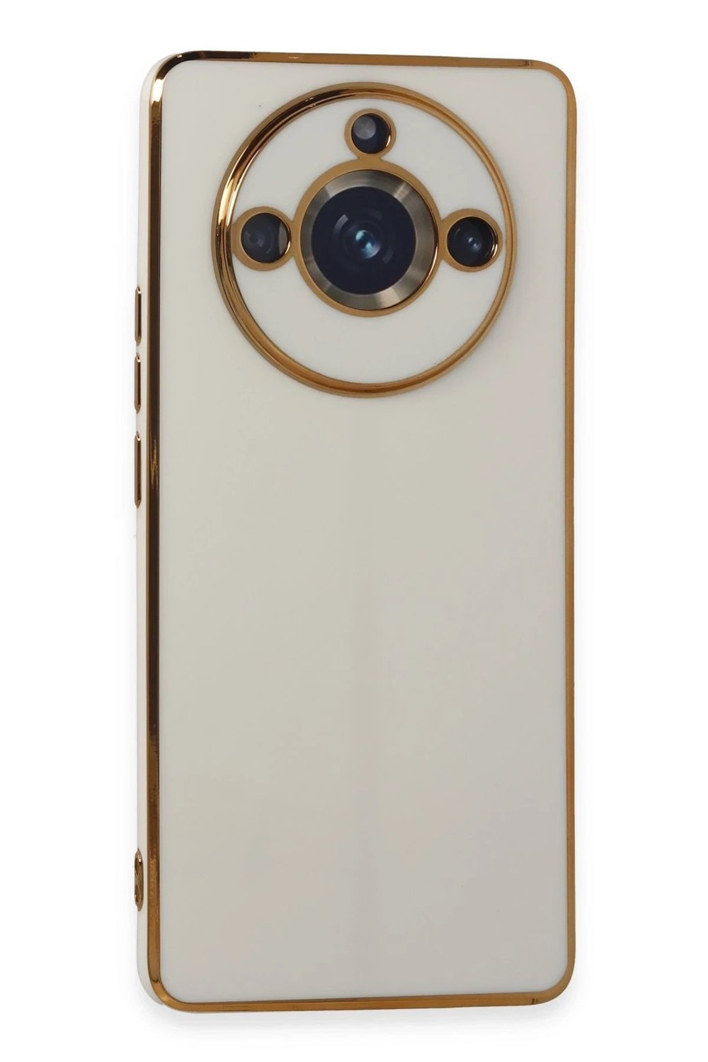 Mey İthalat®  Realme 11 Pro Kılıf Volet Silikon - Beyaz