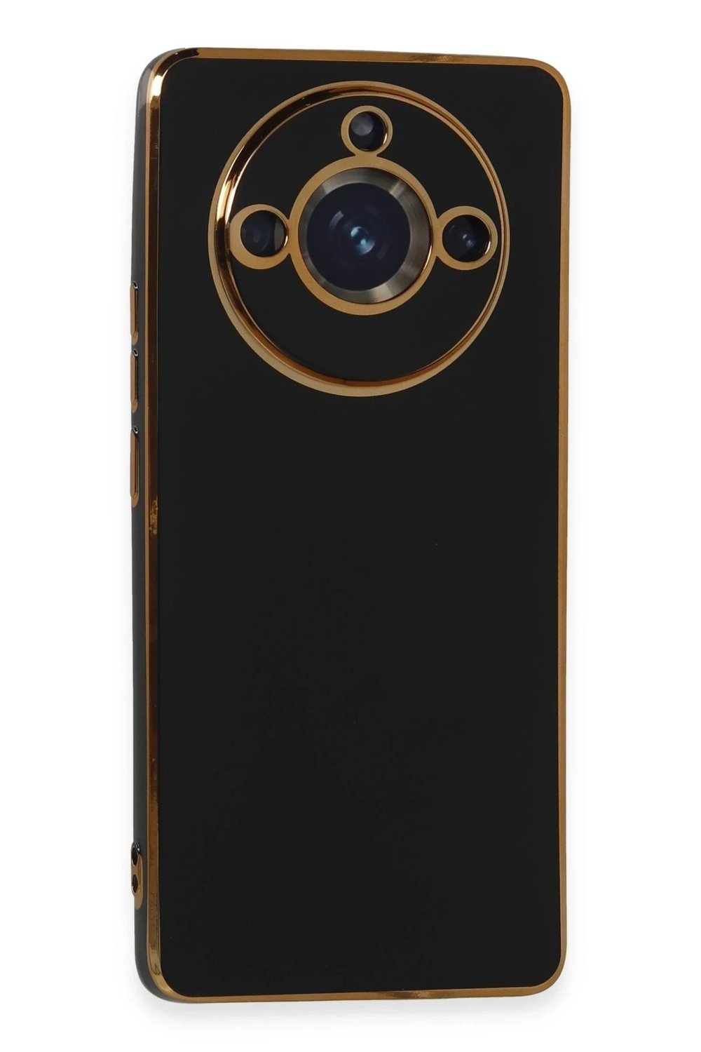 Mey İthalat®  Realme 11 Pro Kılıf Volet Silikon - Siyah