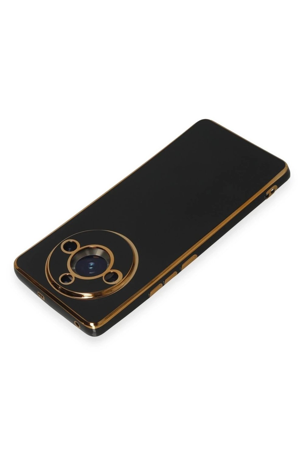 Mey İthalat®  Realme 11 Pro Kılıf Volet Silikon - Siyah