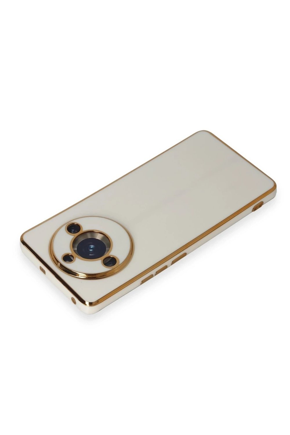 Mey İthalat®  Realme 11 Pro Kılıf Volet Silikon - Beyaz