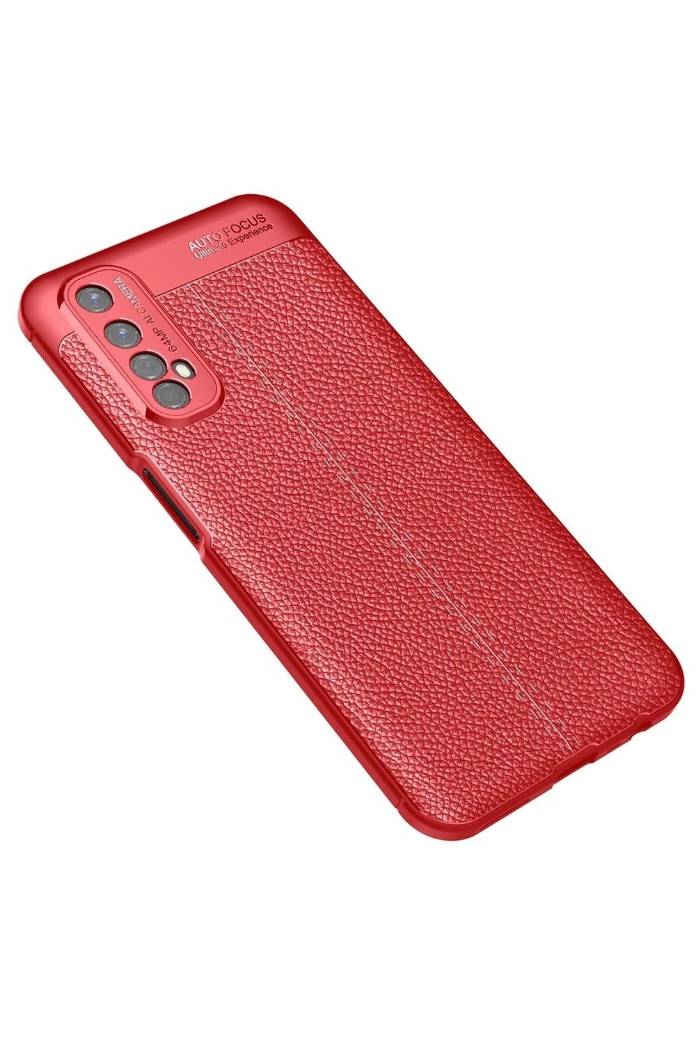 Mey İthalat®  Realme 7 Kılıf Auto Focus Kapak - Kırmızı