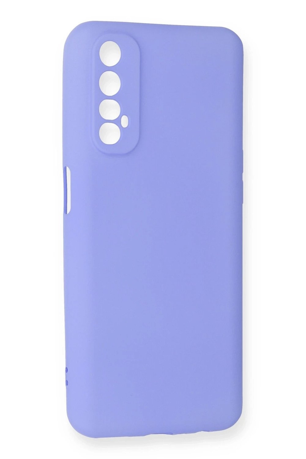 Mey İthalat®  Realme 7 Kılıf First Silikon - Lila