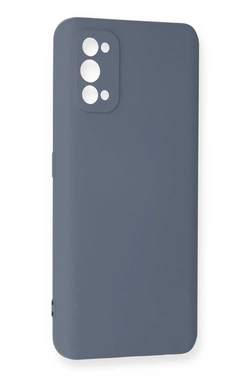 Mey İthalat®  Realme 7 Pro Kılıf Nano içi Kadife Silikon - Gri