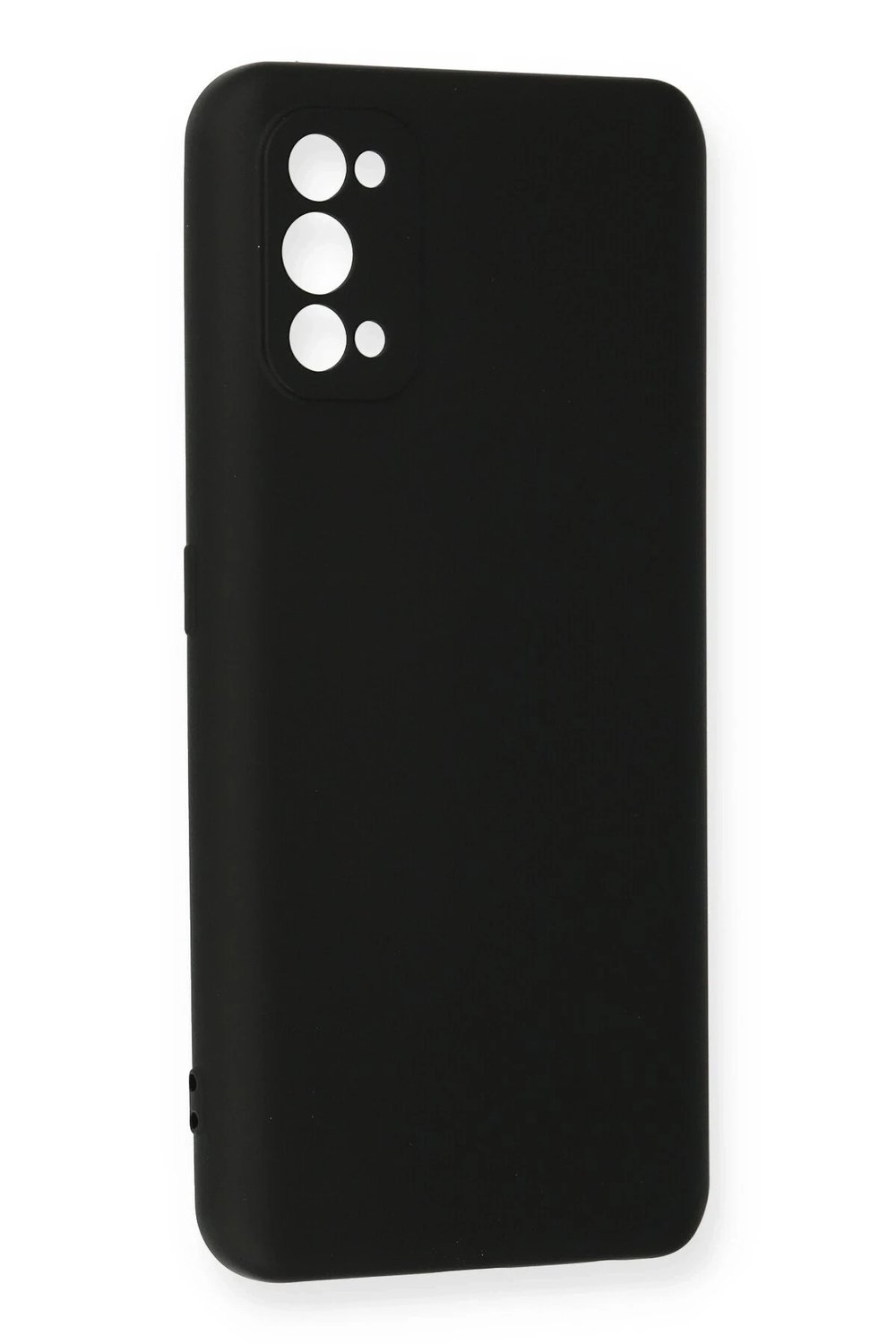 Mey İthalat®  Realme 7 Pro Kılıf Nano içi Kadife Silikon - Siyah