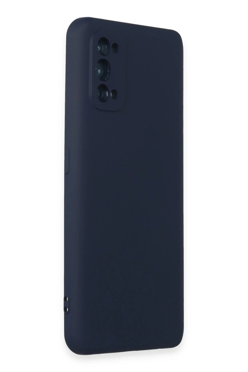 Mey İthalat®  Realme 7 Pro Kılıf Nano içi Kadife Silikon - Lacivert