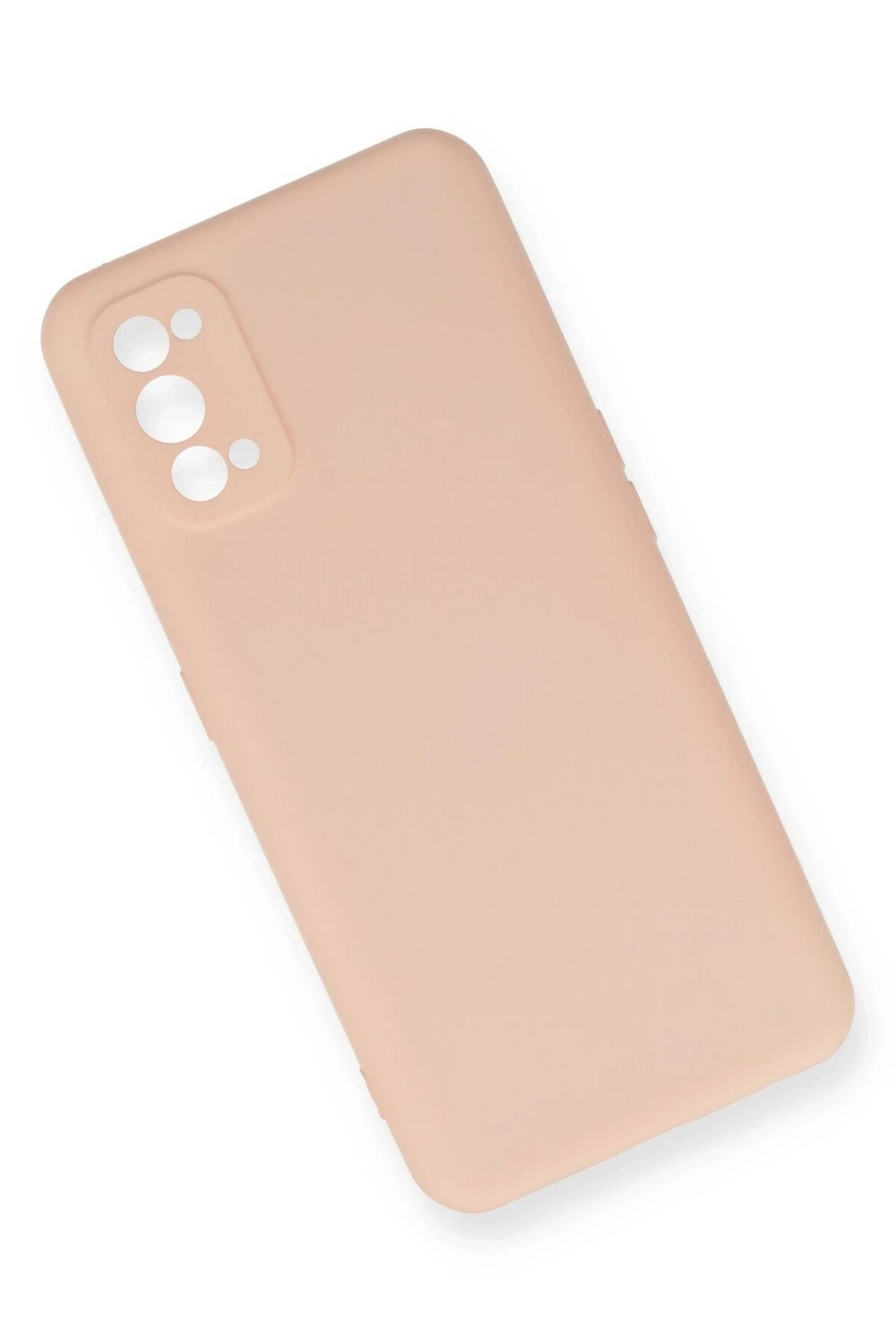 Mey İthalat®  Realme 7 Pro Kılıf Nano içi Kadife Silikon - Pudra