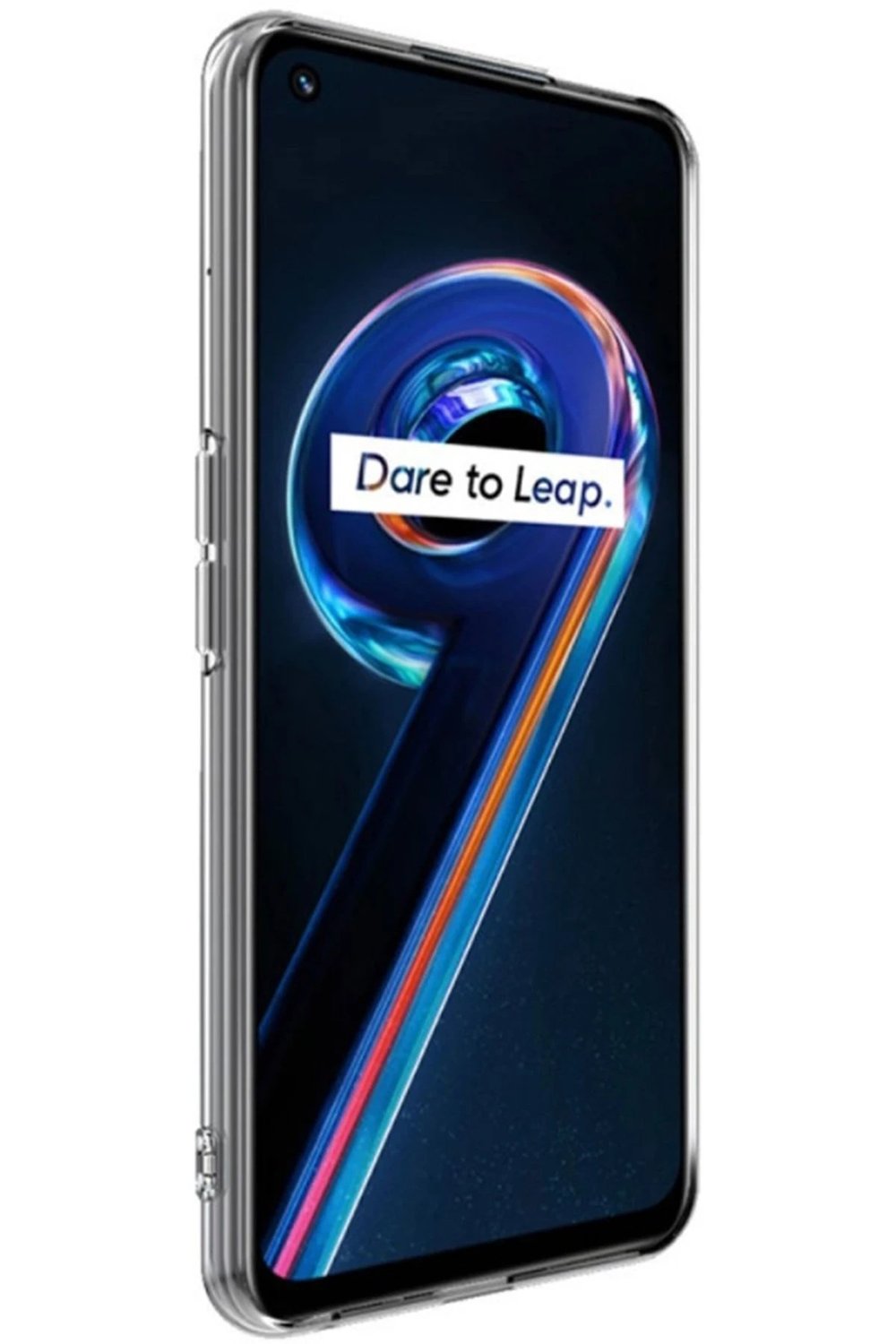Mey İthalat®  Realme 9 Pro 5G Kılıf Lüx Şeffaf Silikon
