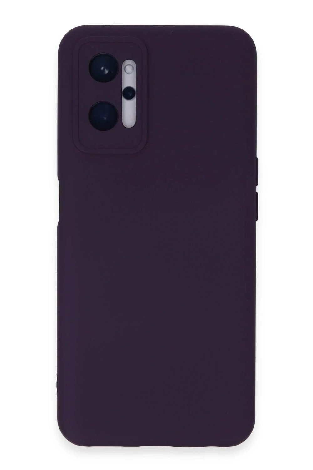 Mey İthalat®  Realme 9i 4G Kılıf Nano içi Kadife Silikon - Mor