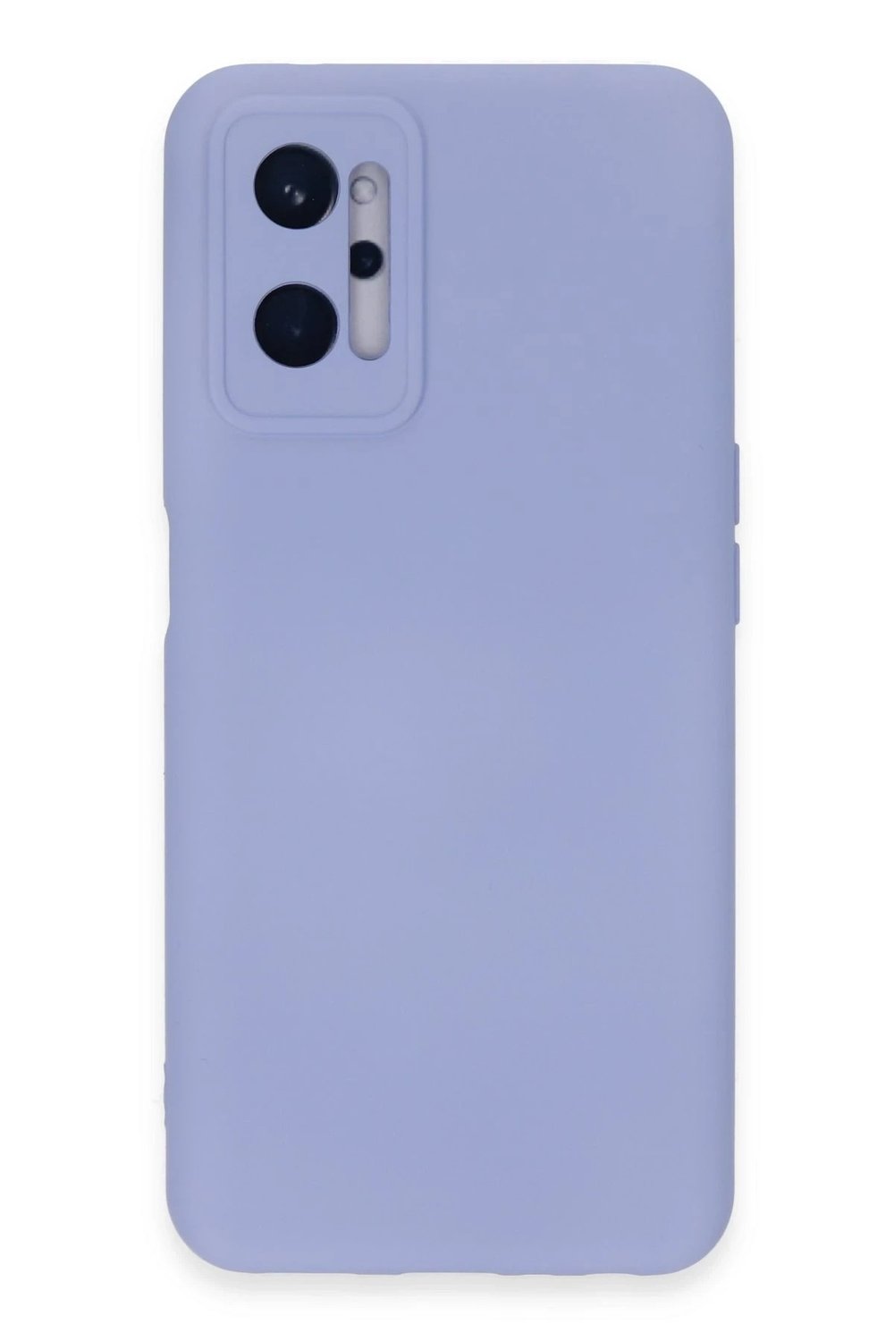 Mey İthalat®  Realme 9i 4G Kılıf Nano içi Kadife Silikon - Lila