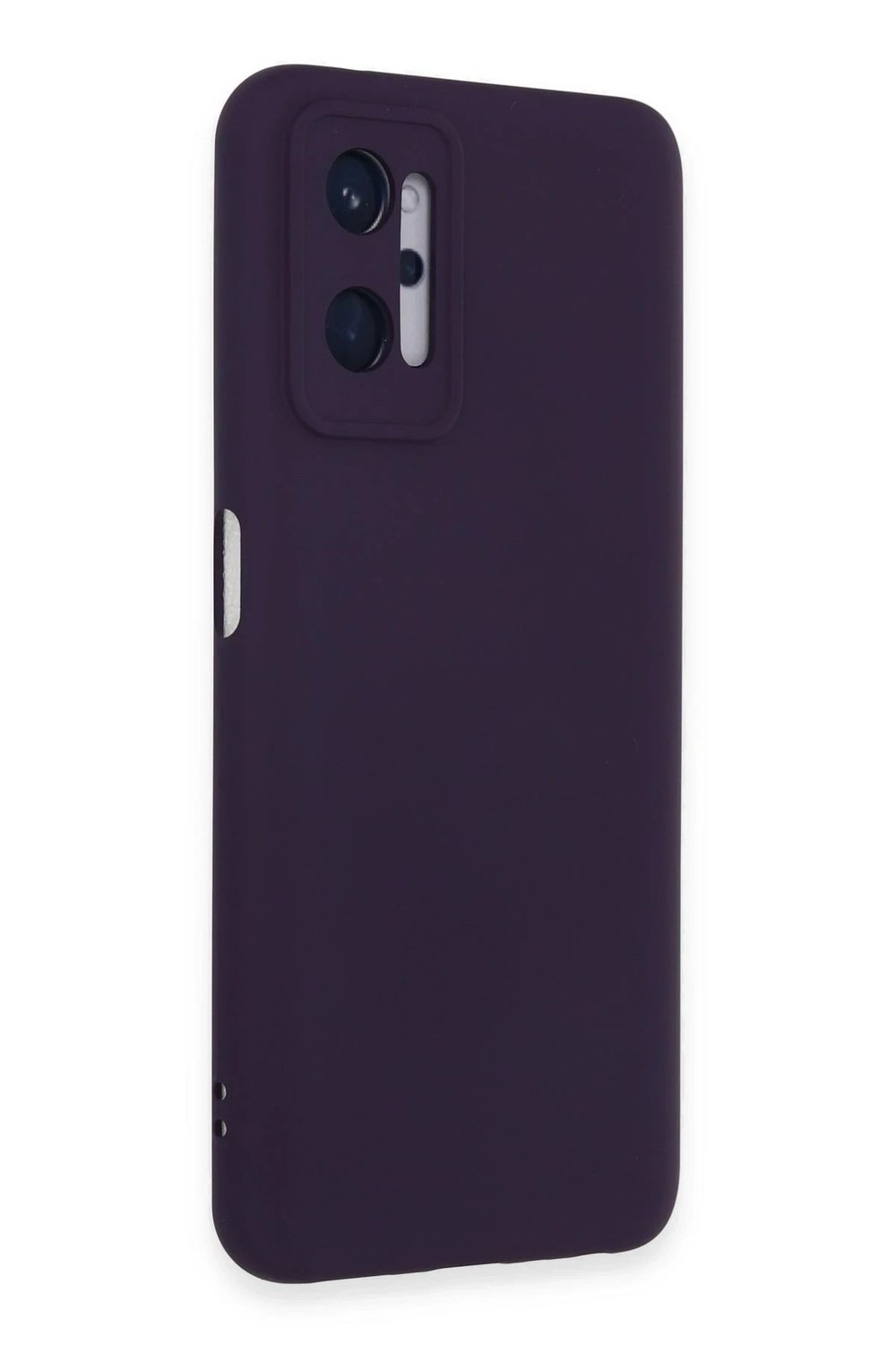 Mey İthalat®  Realme 9i 4G Kılıf Nano içi Kadife Silikon - Mor