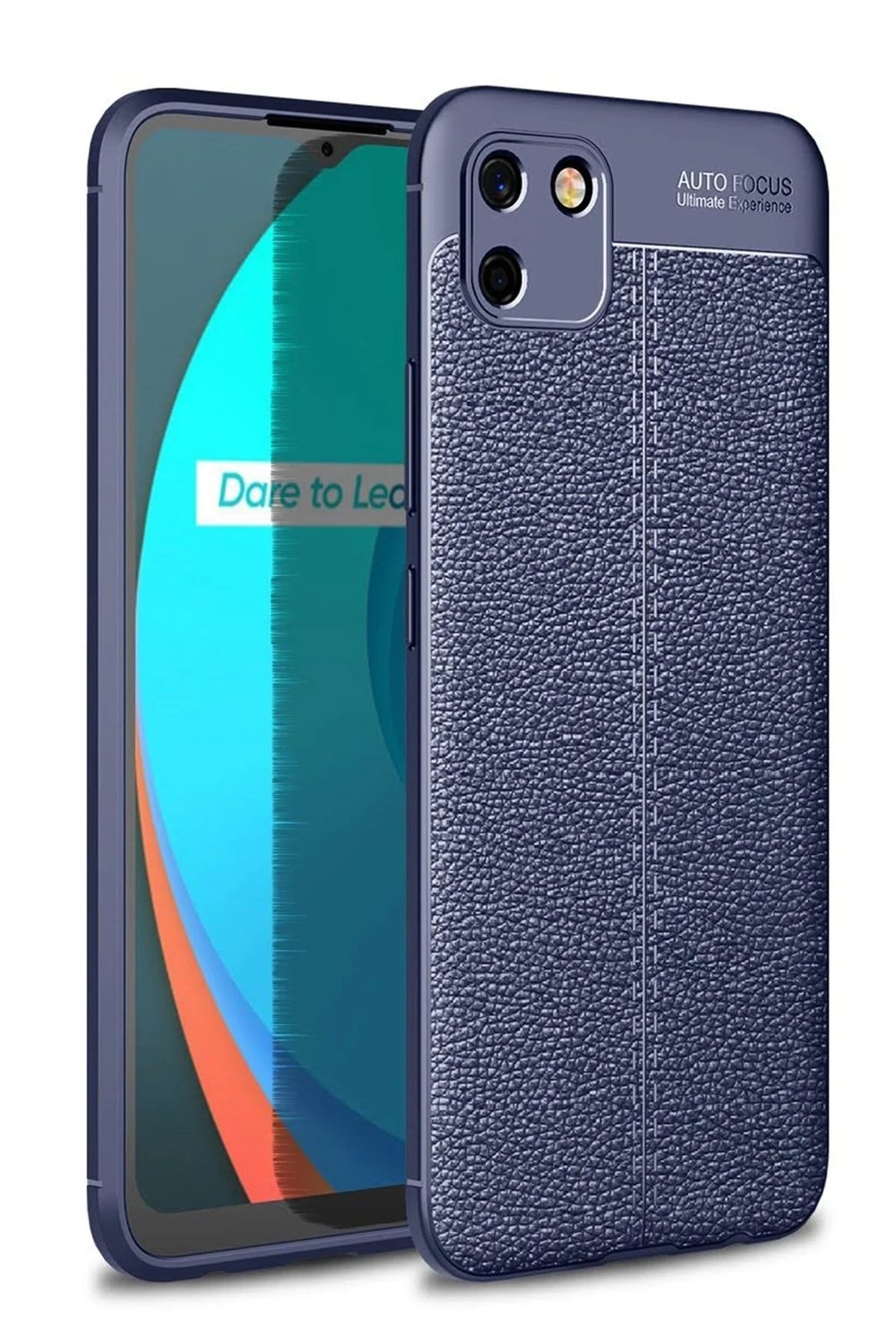 Mey İthalat®  Realme C11 2021 Kılıf Auto Focus Kapak - Lacivert