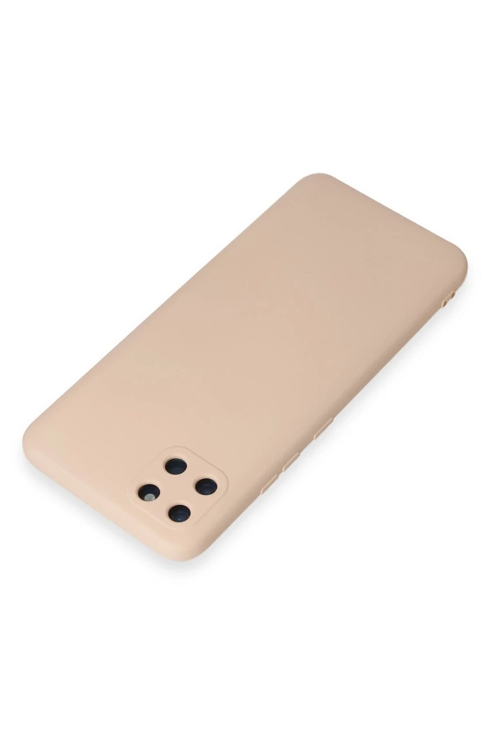 Mey İthalat®  Realme C11 Kılıf Nano içi Kadife Silikon - Pudra