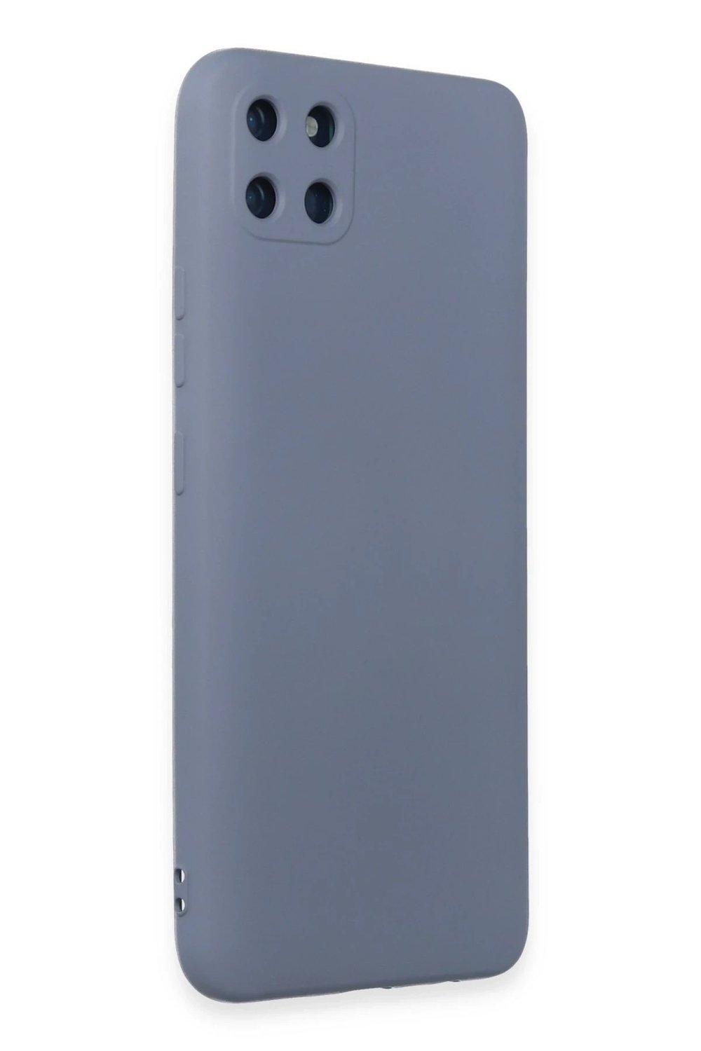 Mey İthalat®  Realme C11 Kılıf Nano içi Kadife Silikon - Gri