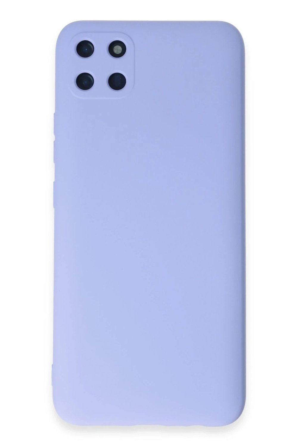 Mey İthalat®  Realme C11 Kılıf Nano içi Kadife Silikon - Lila