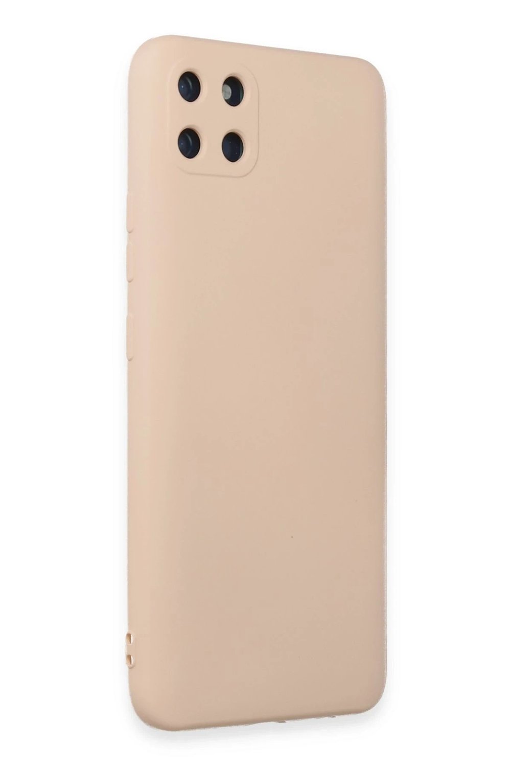 Mey İthalat®  Realme C11 Kılıf Nano içi Kadife Silikon - Pudra