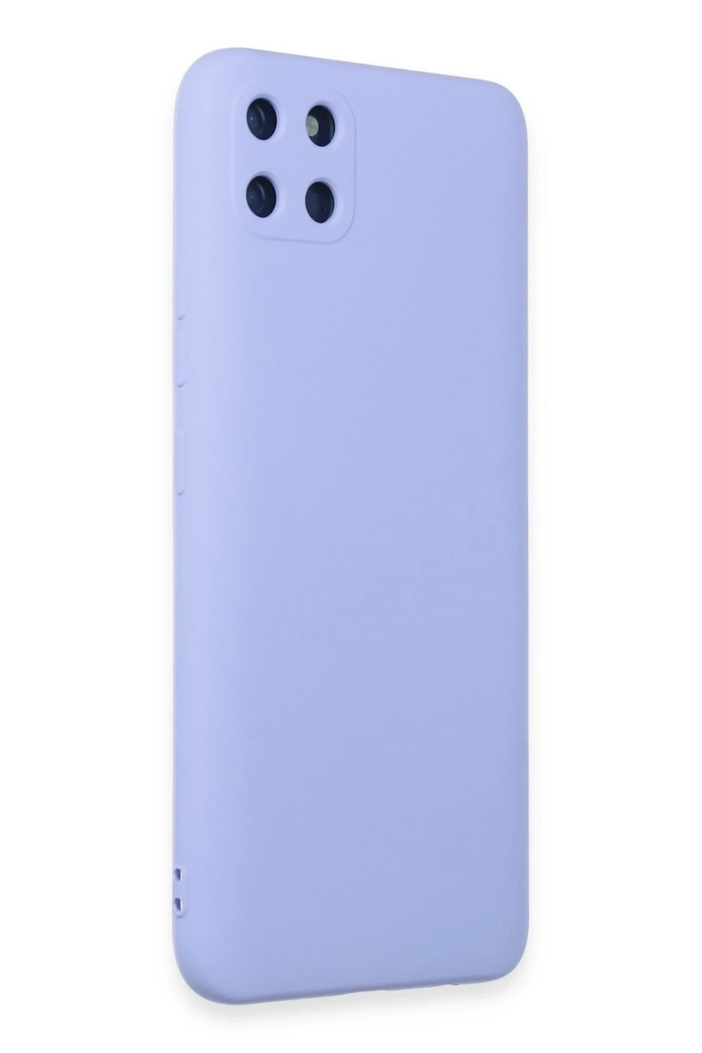 Mey İthalat®  Realme C11 Kılıf Nano içi Kadife Silikon - Lila