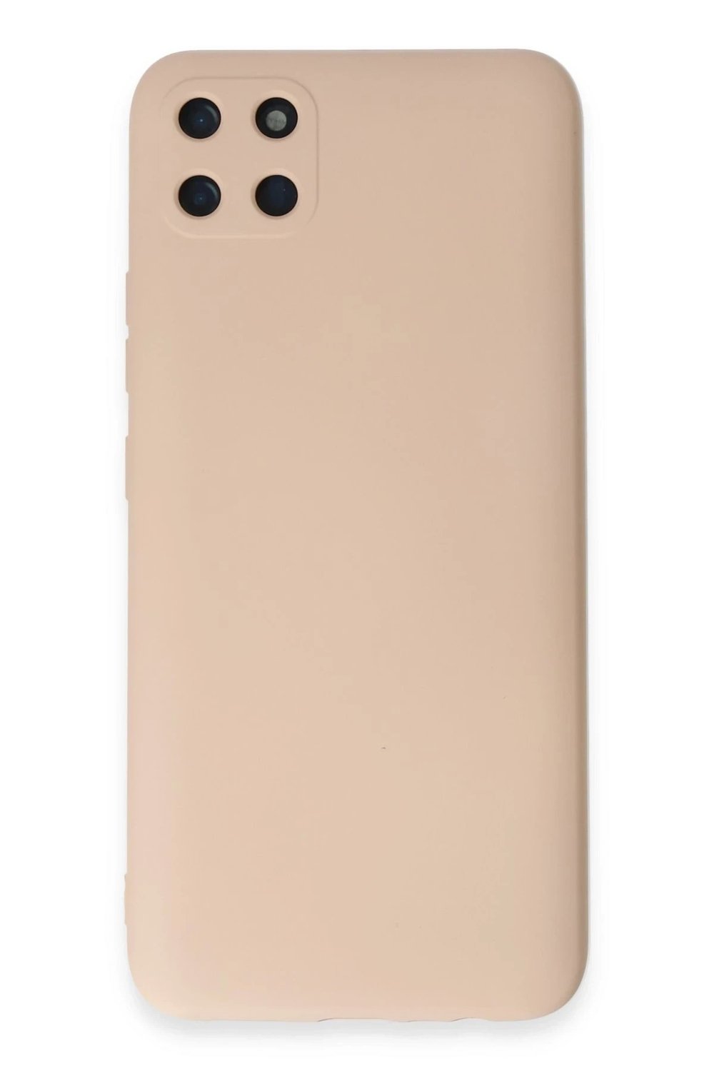 Mey İthalat®  Realme C11 Kılıf Nano içi Kadife Silikon - Pudra