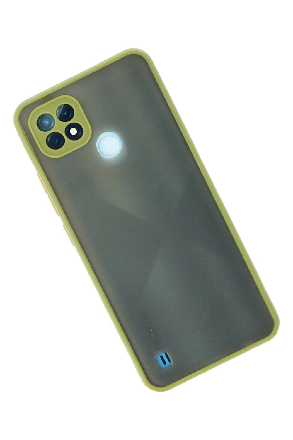 Mey İthalat®  Realme C21 Kılıf Montreal Silikon Kapak - Açık Yeşil