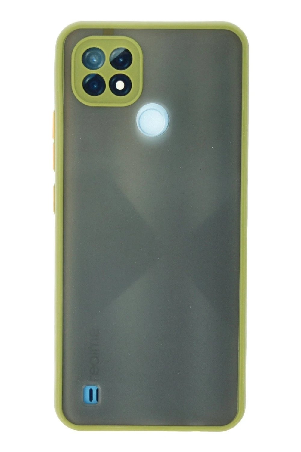 Mey İthalat®  Realme C21 Kılıf Montreal Silikon Kapak - Açık Yeşil