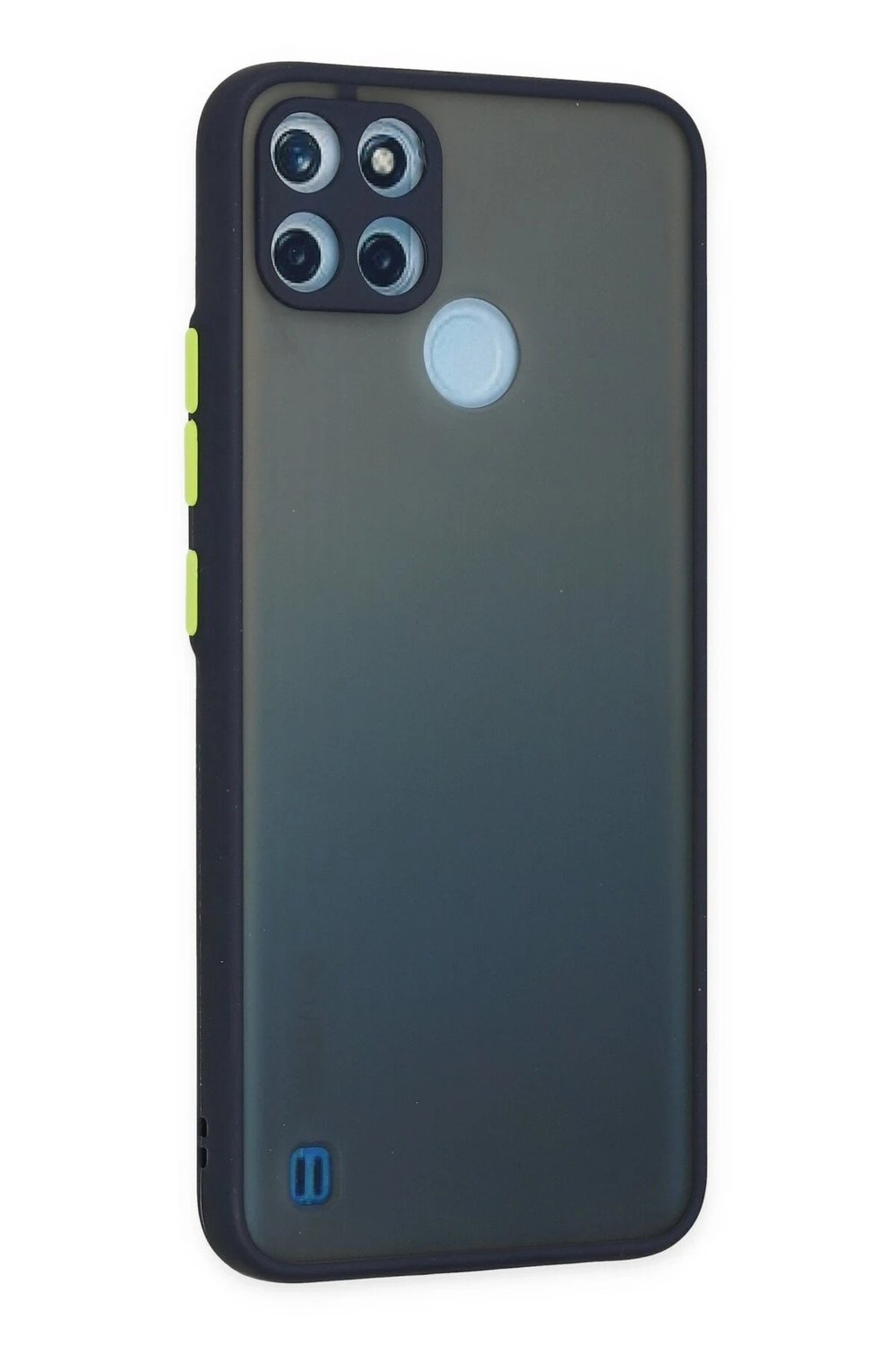 Mey İthalat®  Realme C21Y Kılıf Montreal Silikon Kapak - Lacivert