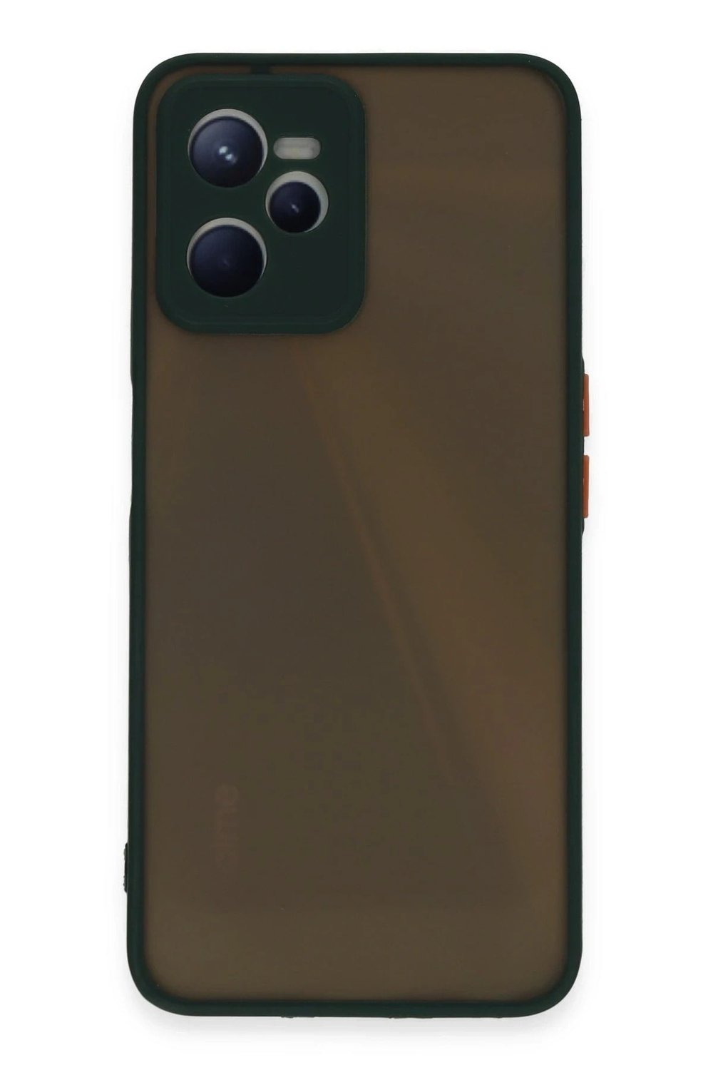 Mey İthalat®  Realme C35 Kılıf Montreal Silikon Kapak - Yeşil