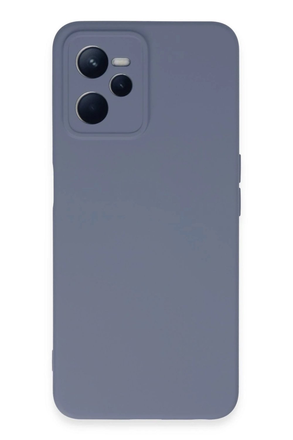 Mey İthalat®  Realme C35 Kılıf Nano içi Kadife Silikon - Gri