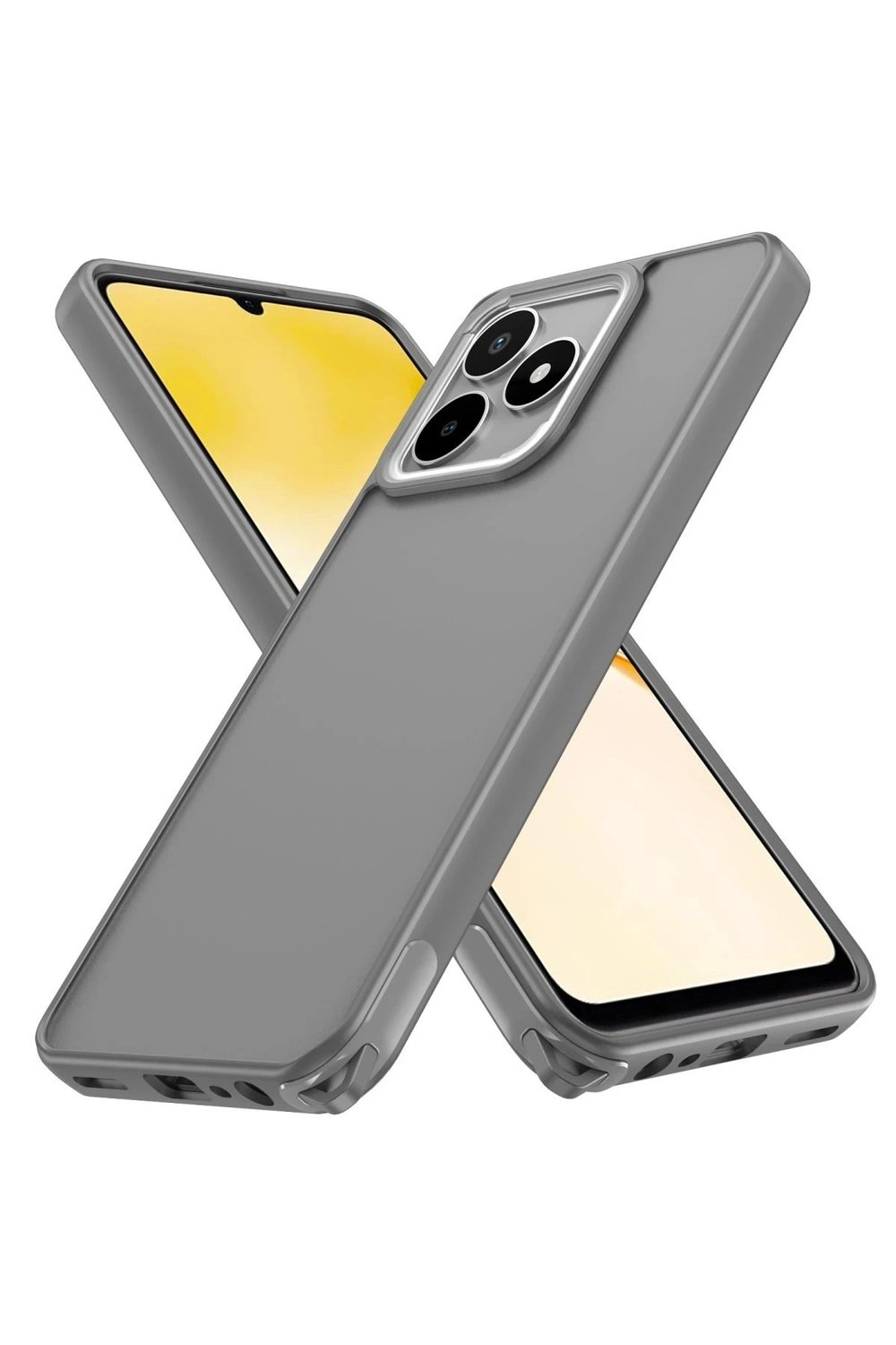 Mey İthalat®  Realme C53 Kılıf Elegant Kapak - Titan Gri