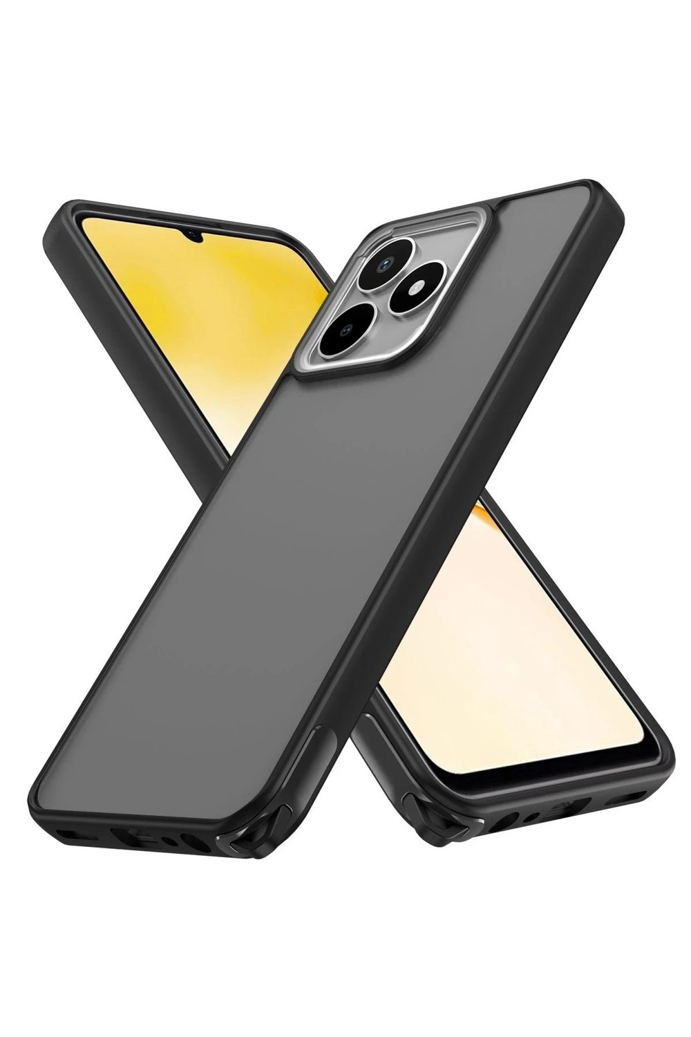 Mey İthalat®  Realme C53 Kılıf Elegant Kapak - Siyah