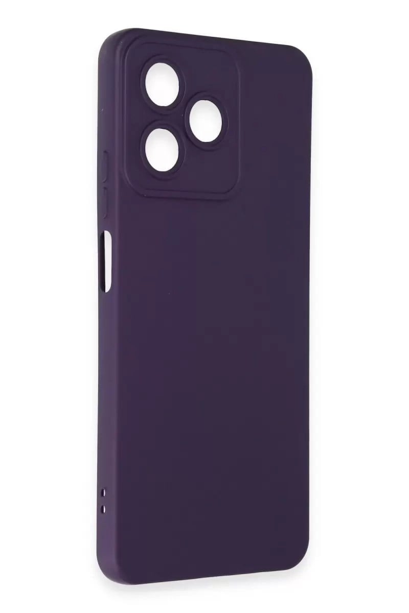 Mey İthalat®  Realme C53 Kılıf Nano içi Kadife Silikon - Mor