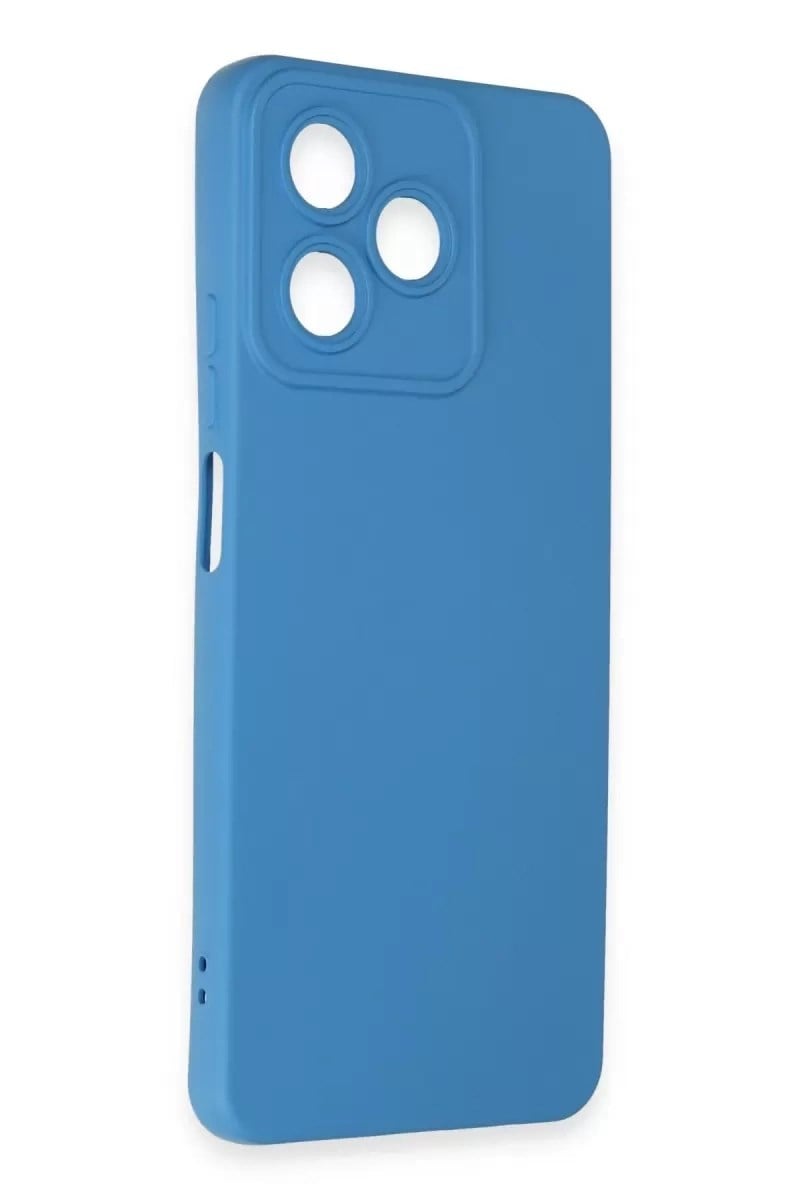 Mey İthalat®  Realme C53 Kılıf Nano içi Kadife Silikon - Mavi