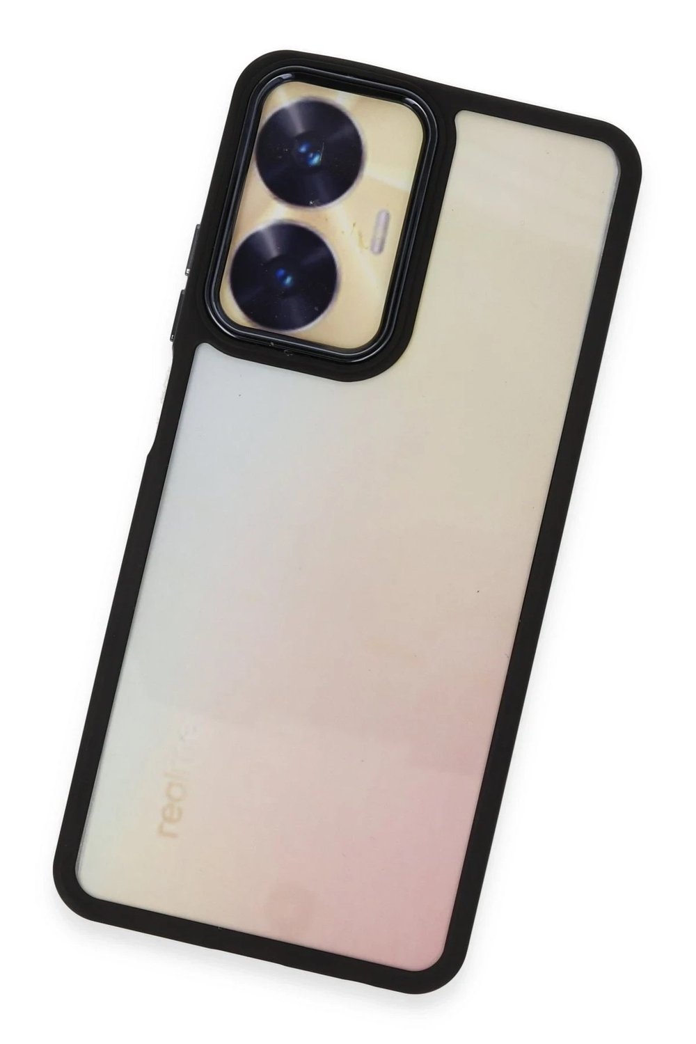 Mey İthalat®  Realme C55 Kılıf Dora Kapak - Siyah