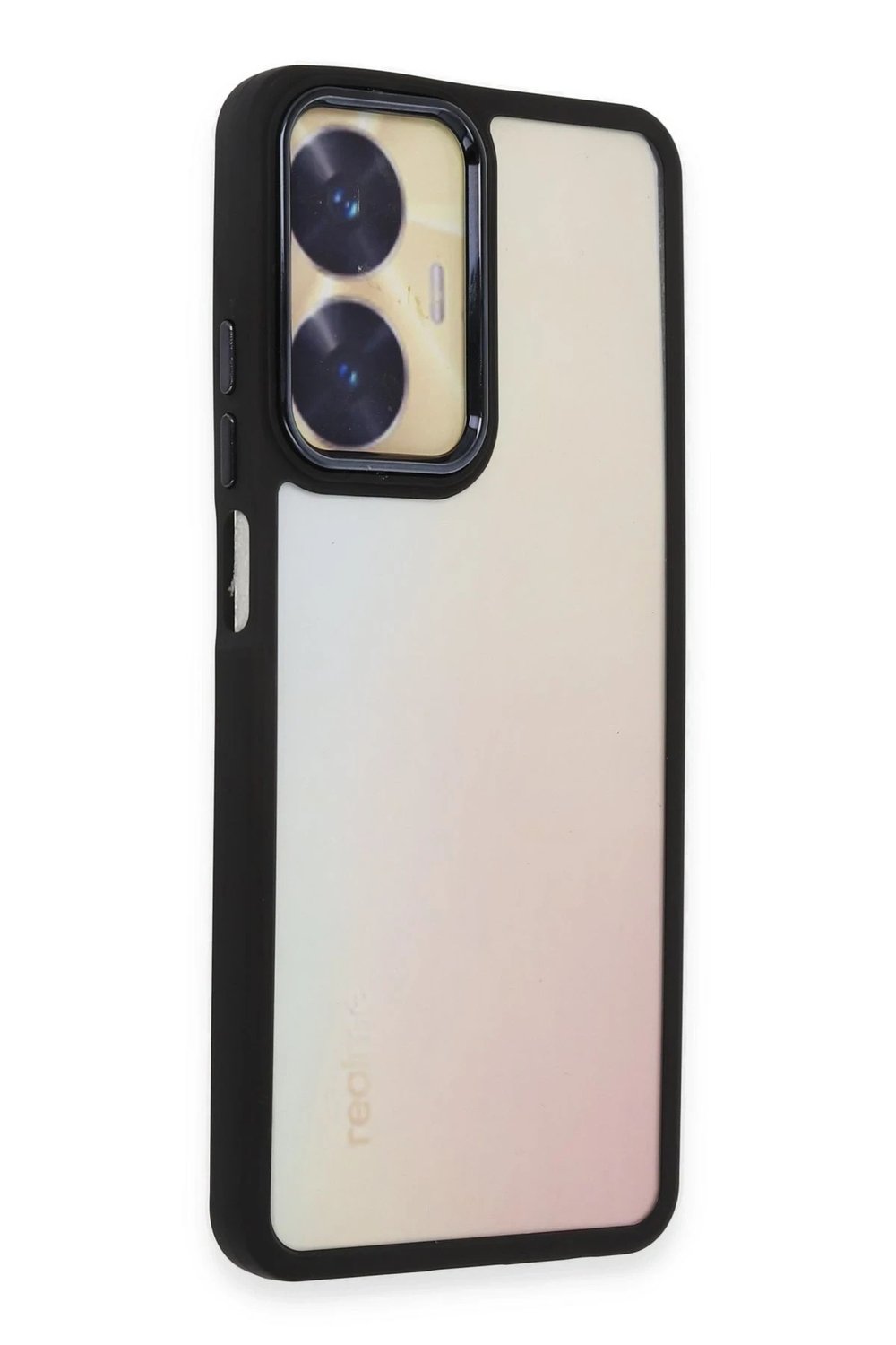 Mey İthalat®  Realme C55 Kılıf Dora Kapak - Siyah