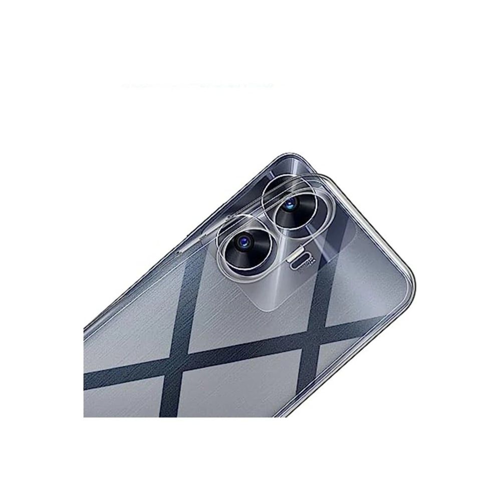 Mey İthalat®  Realme C55 Kılıf Lüx Şeffaf Silikon