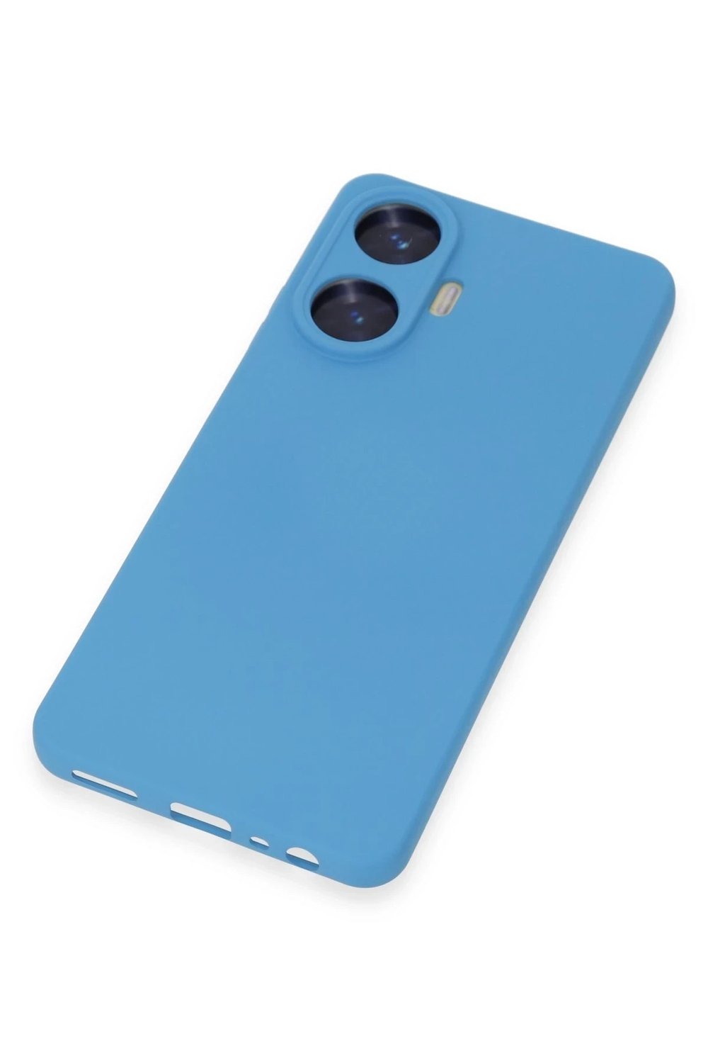 Mey İthalat®  Realme C55 Kılıf Nano içi Kadife Silikon - Mavi