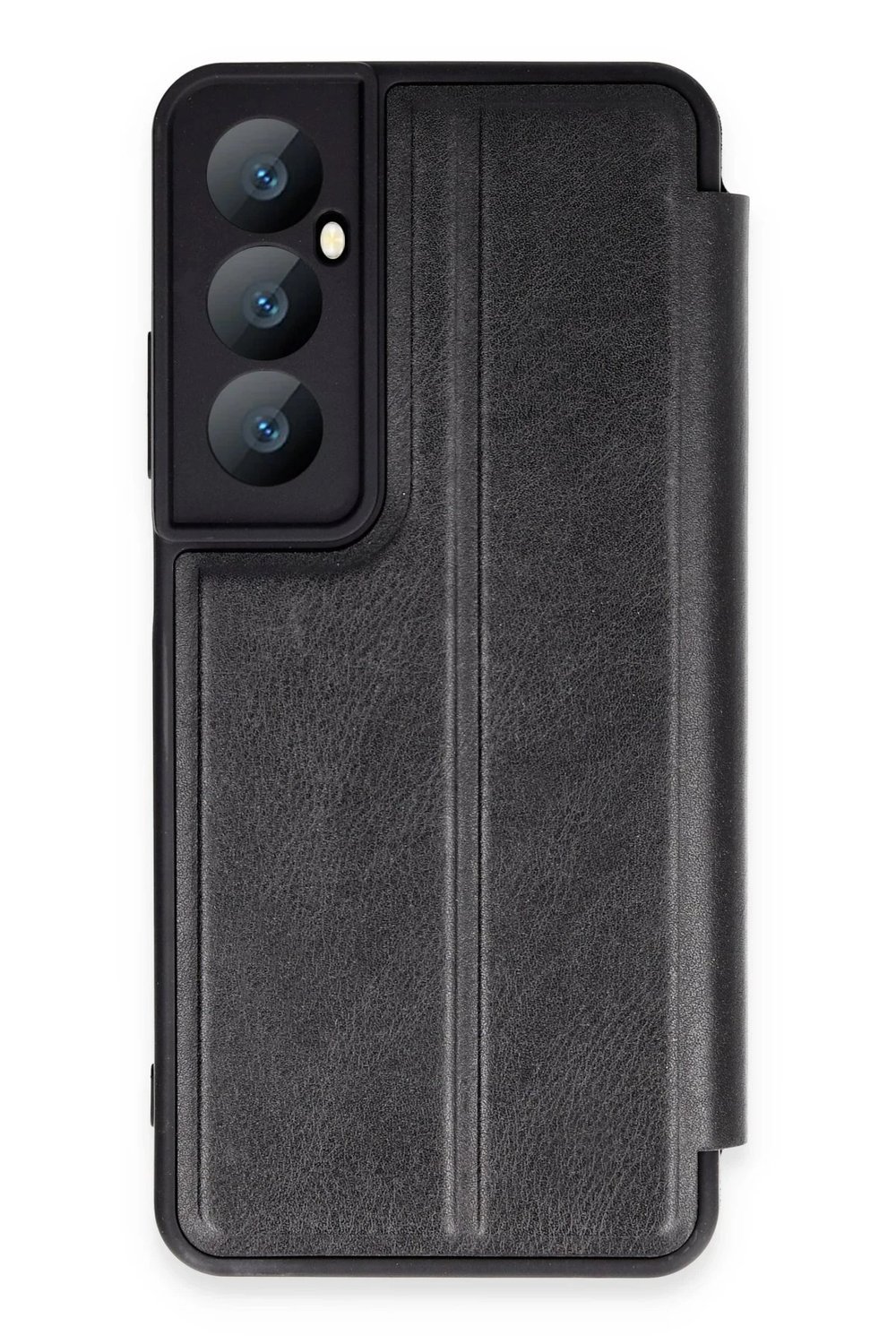 Mey İthalat®  Realme C65 Kılıf Flip Cover - Siyah