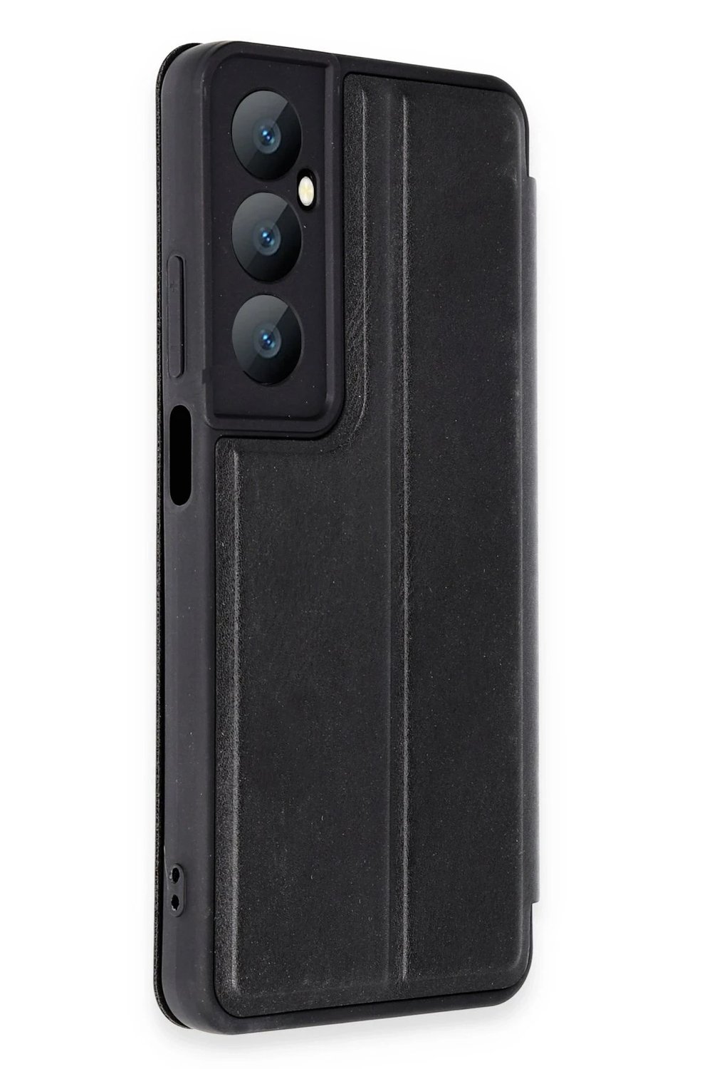 Mey İthalat®  Realme C65 Kılıf Flip Cover - Siyah