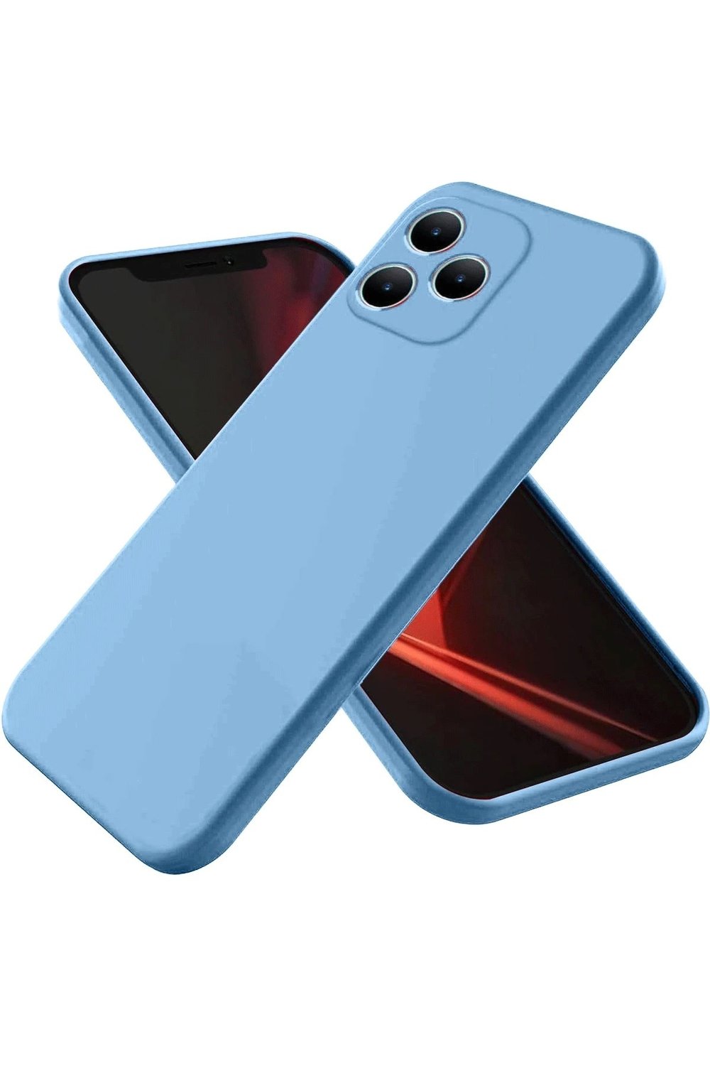 Mey İthalat®  Realme Note 50 4G Kılıf First Silikon - Mavi