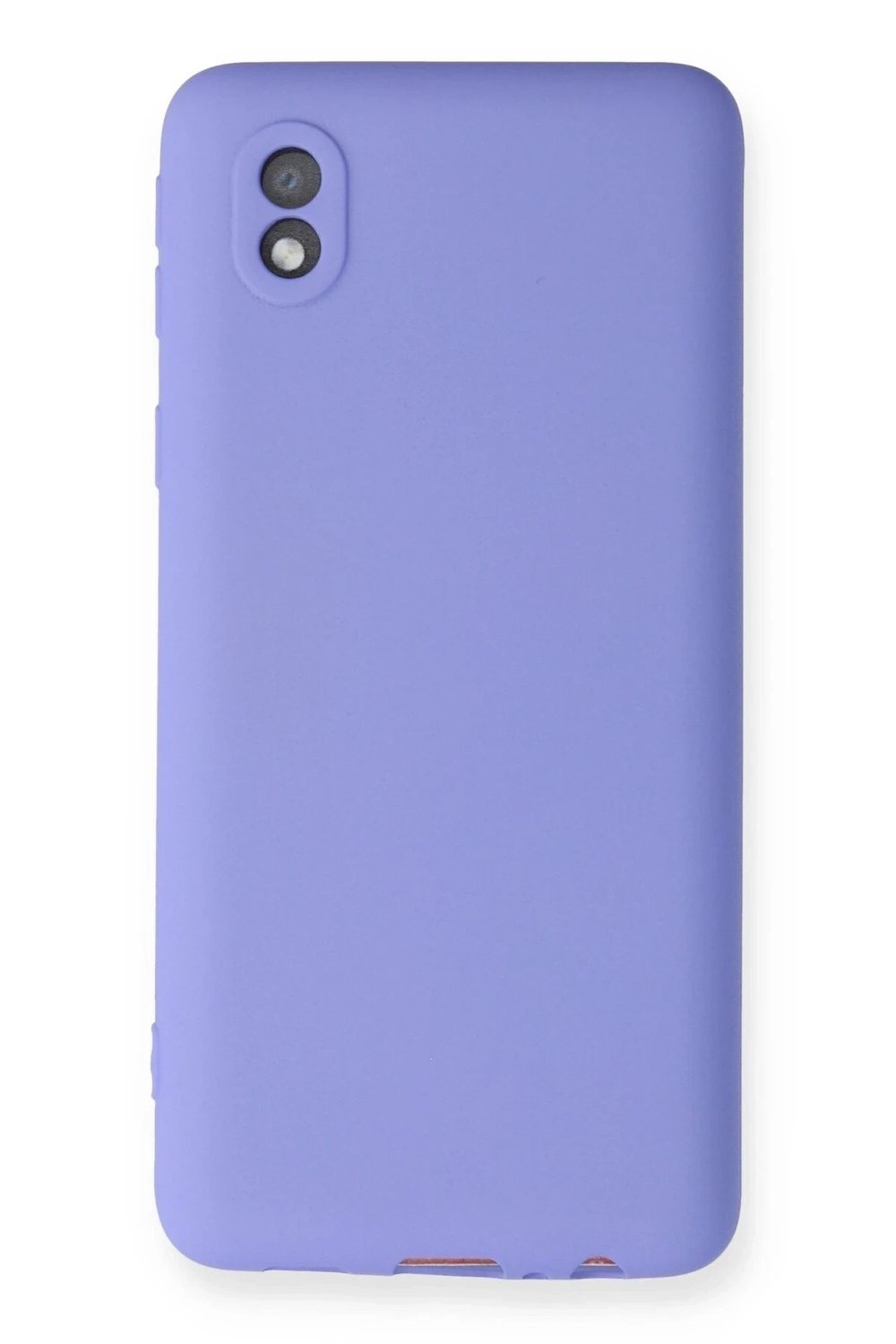 Mey İthalat®  Samsung Galaxy A01 Core Kılıf First Silikon - Lila
