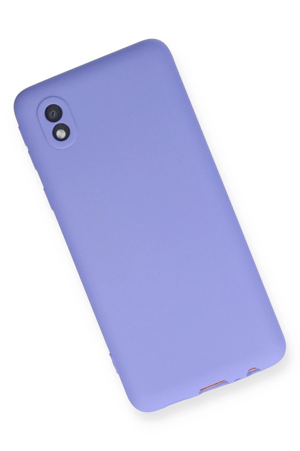 Mey İthalat®  Samsung Galaxy A01 Core Kılıf First Silikon - Lila