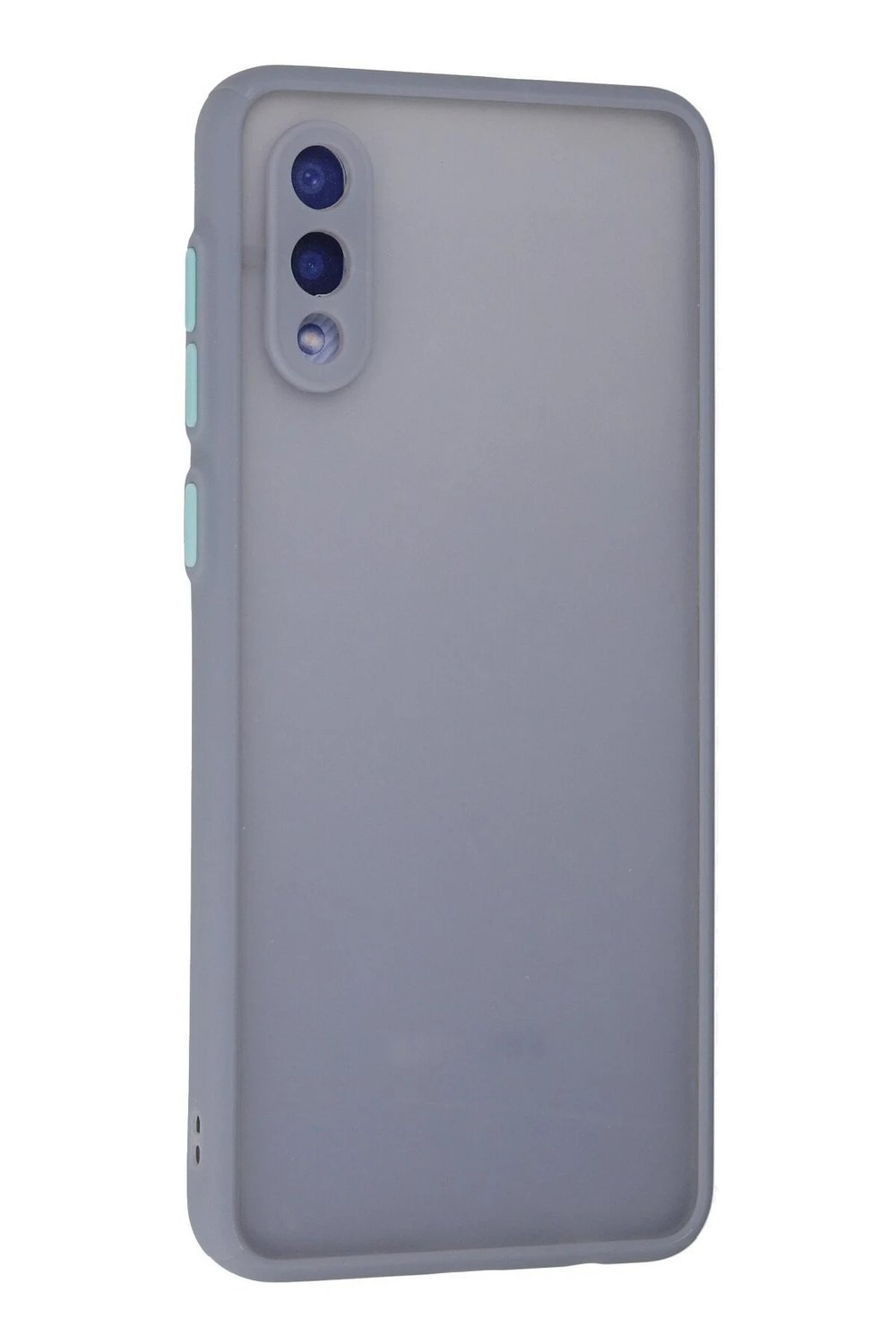 Mey İthalat®  Samsung Galaxy A02 Kılıf Montreal Silikon Kapak - Gri