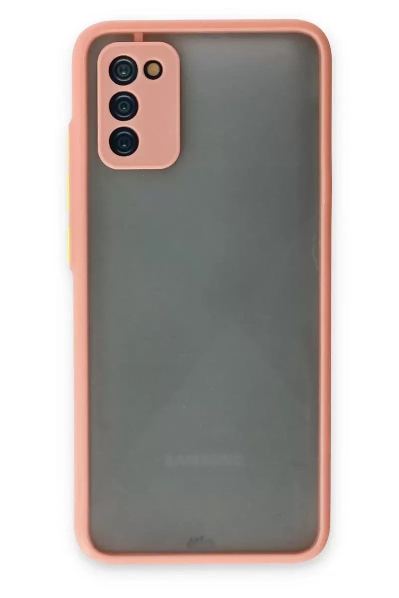 Mey İthalat®  Samsung Galaxy A02S Kılıf Montreal Silikon Kapak - Pembe